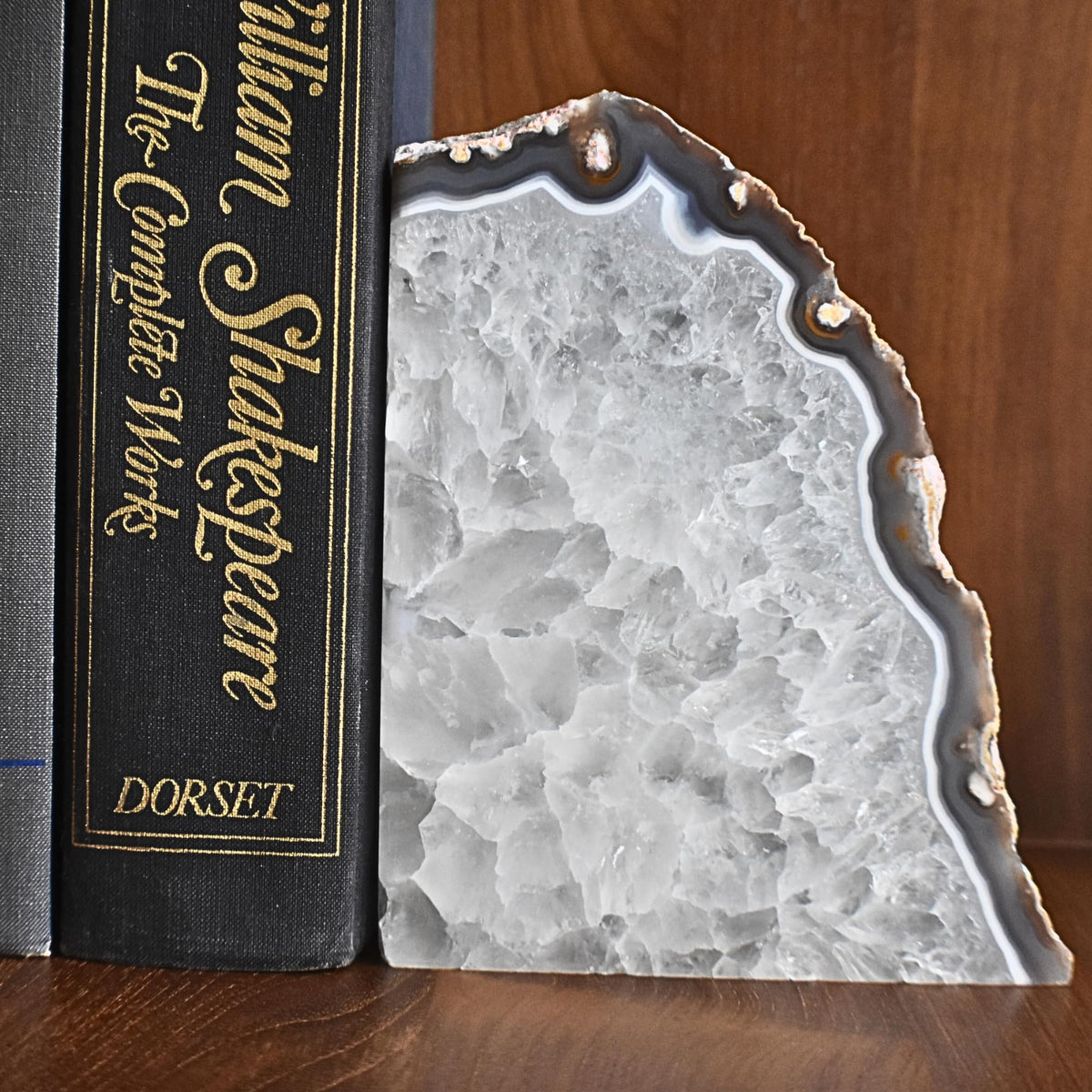 Nature s Decorations Natural Agate Bookends - Nature's Decorations Official Imagery - 5
