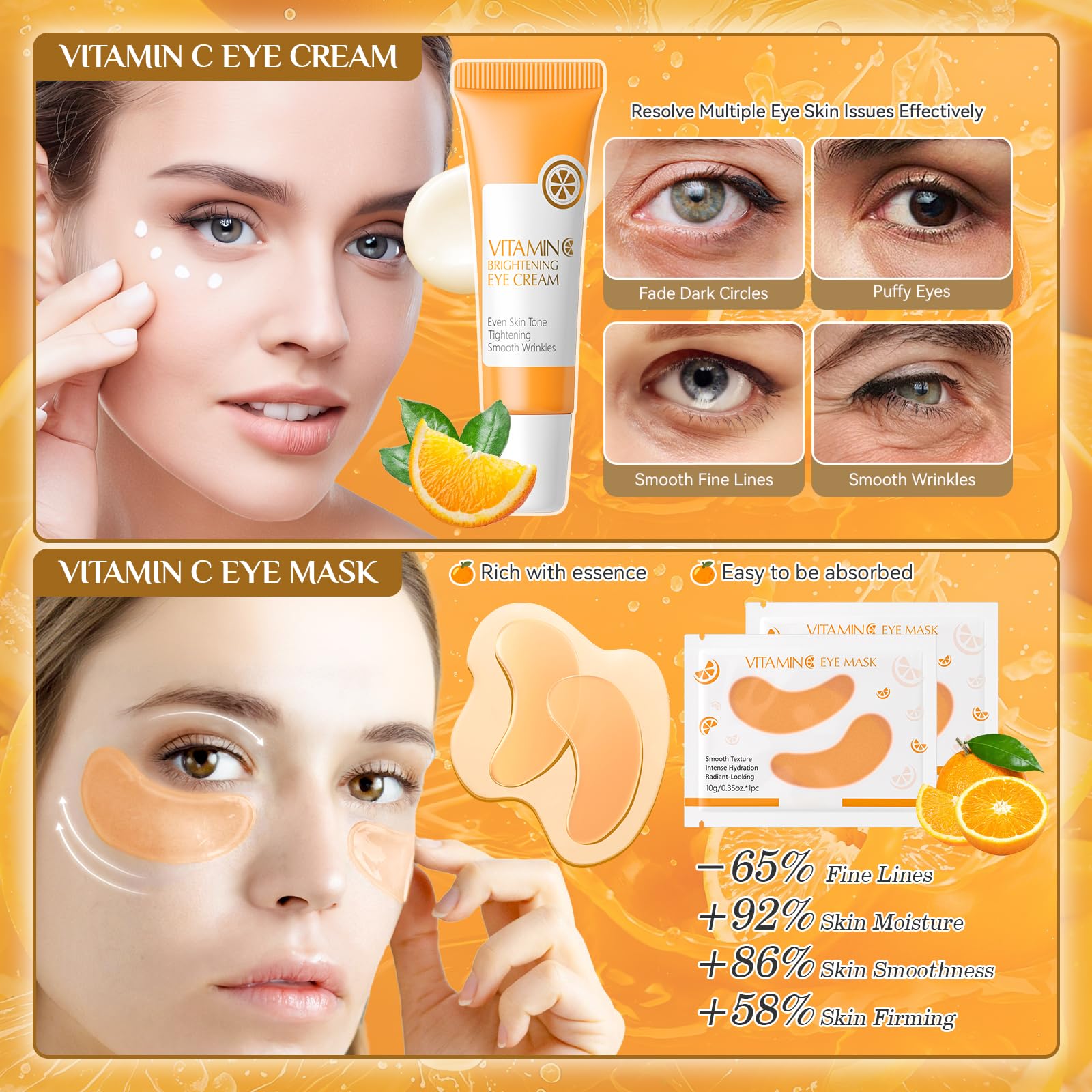 28 Pcs Vitamin C Skin Care Set, Skincare for Girls 10-12, - Ofanyia
