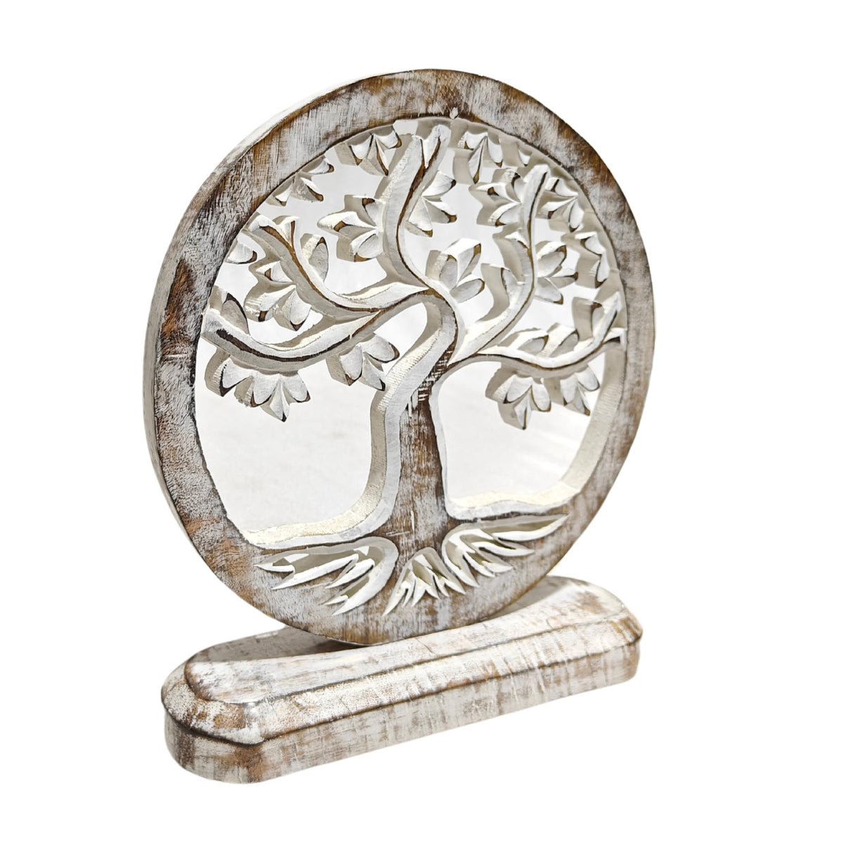 VANIYA CRAFTS Wooden Carved Handmade Engraved Table Decor - VANIYA CRAFTS Official Imagery - 4