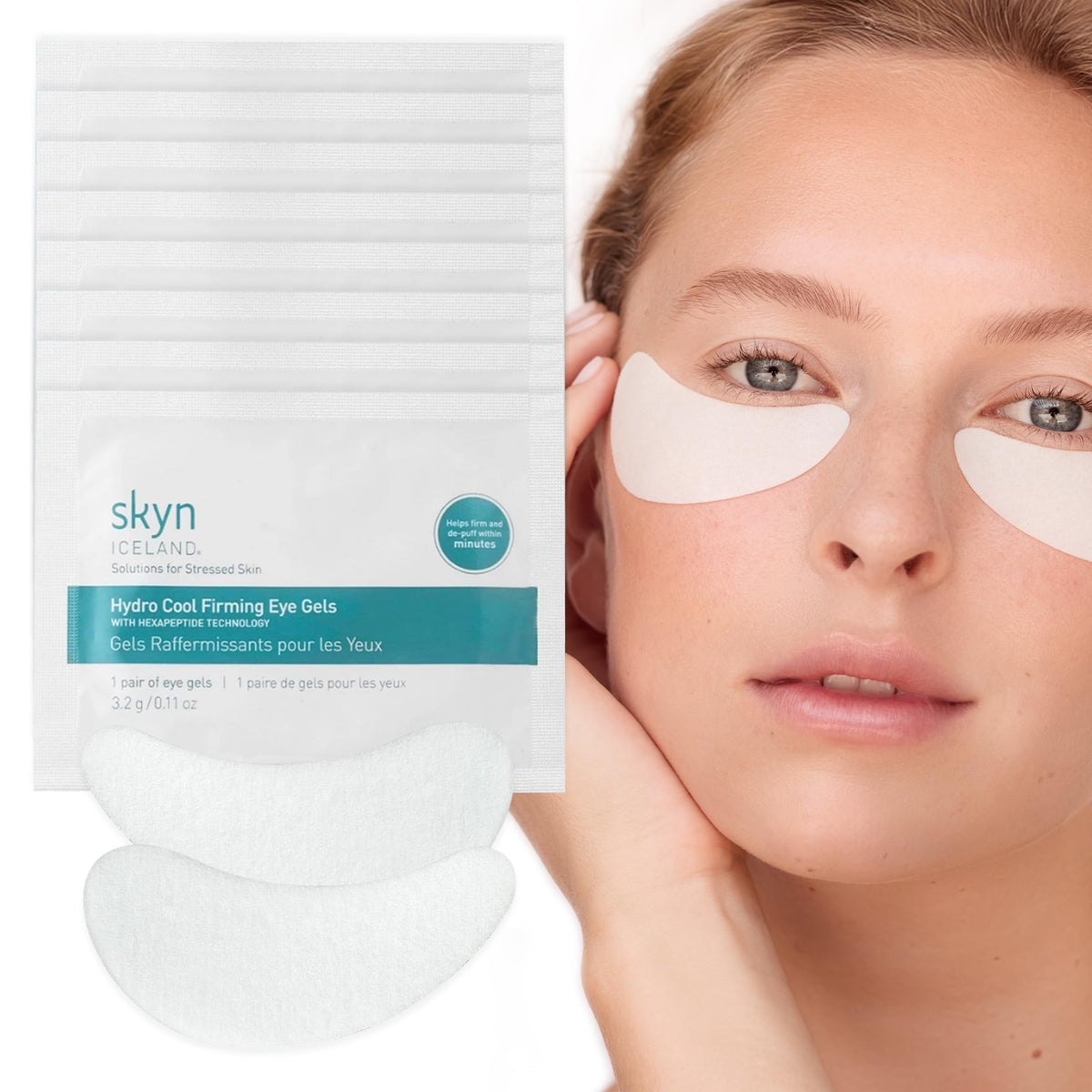 Skyn ICELAND Hydro Cool Firming Eye Patches with Peptides - skyn ICELAND Official Imagery - 2