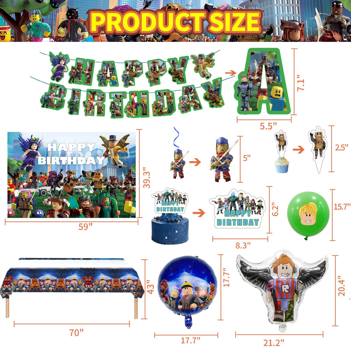 Birthday Party Decorations - LENEYIZIE Official Imagery - 5