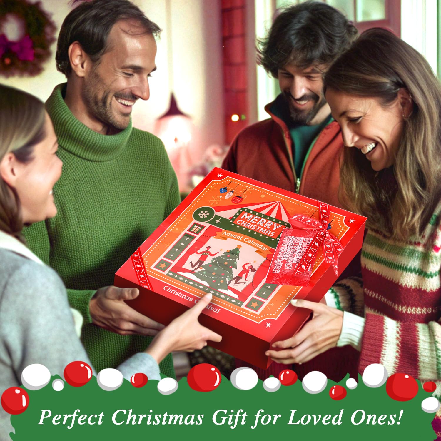 Advent Calendar 2025 Christmas Gifts for Women 24-Piece Beauty - # BFFLOVE