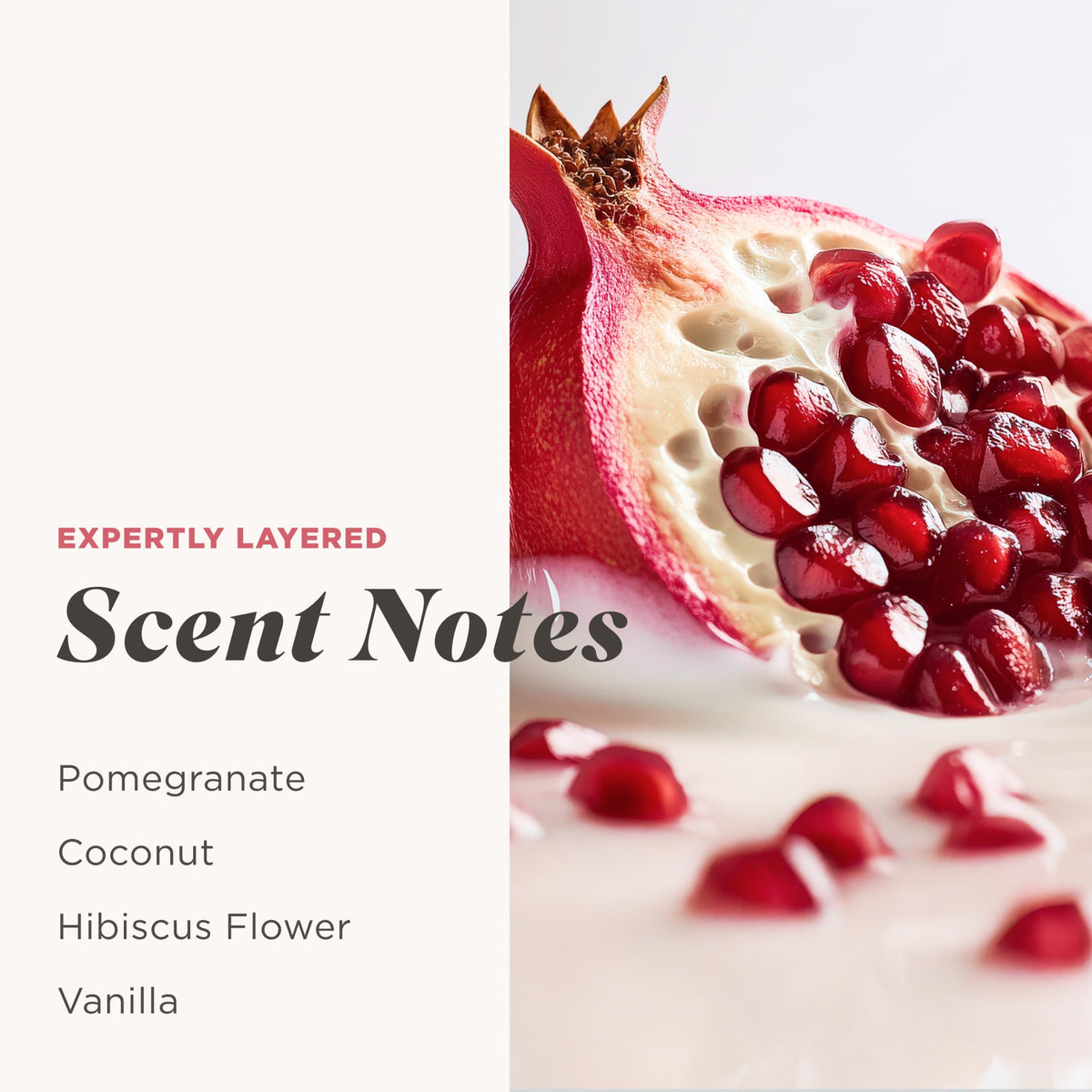 Caress Tahitian Pomegranate Coconut Milk Exfoliating Scrub - Caress Official Imagery - 5