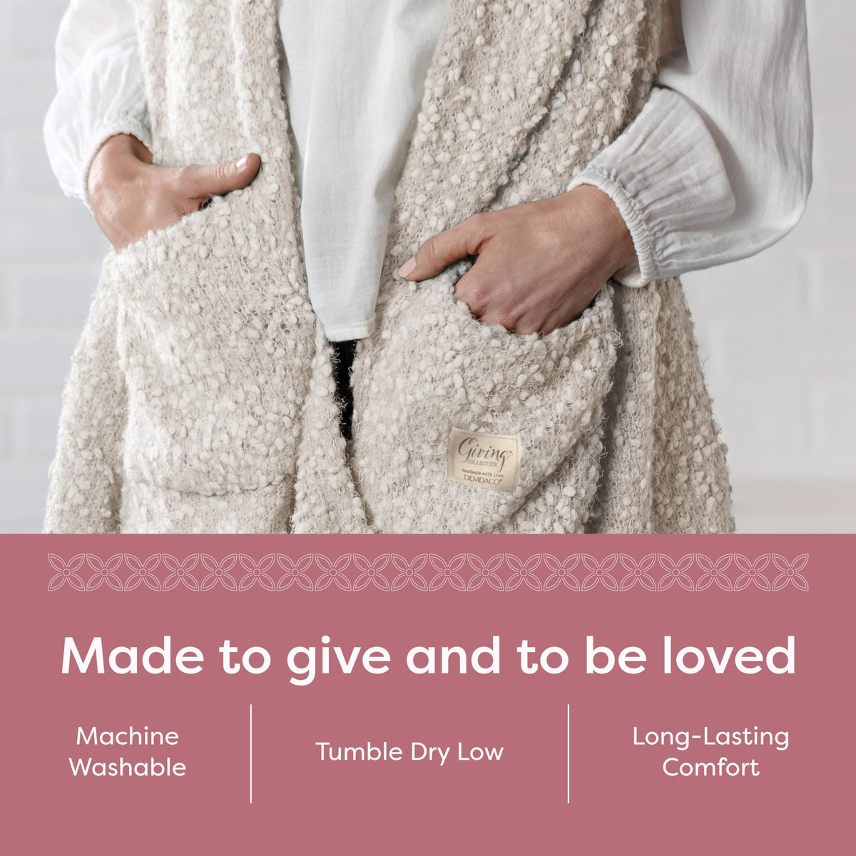 DEMDACO Giving Collection Giving Shawl with Pockets Cool - DEMDACO Official Imagery - 7