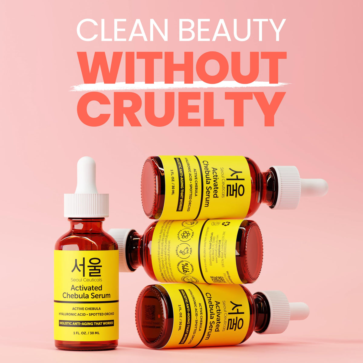 SeoulCeuticals Chebula Active Serum Korean Anti Aging Serum - SeoulCeuticals Official Imagery - 4