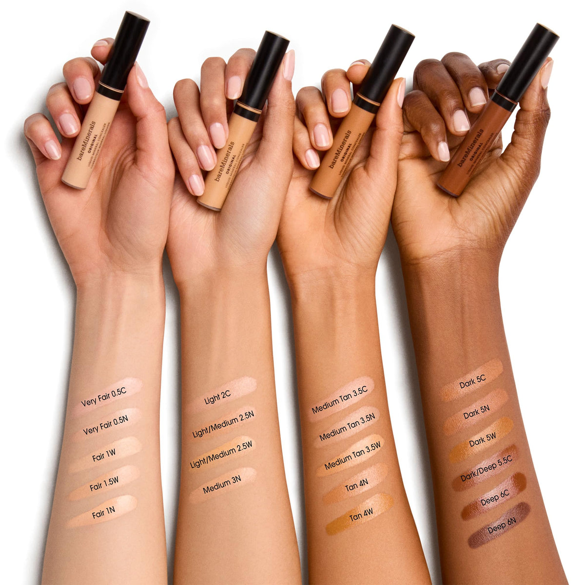 bareMinerals Original Liquid Mineral Concealer Brightening - Premium Selection Official Imagery - 6