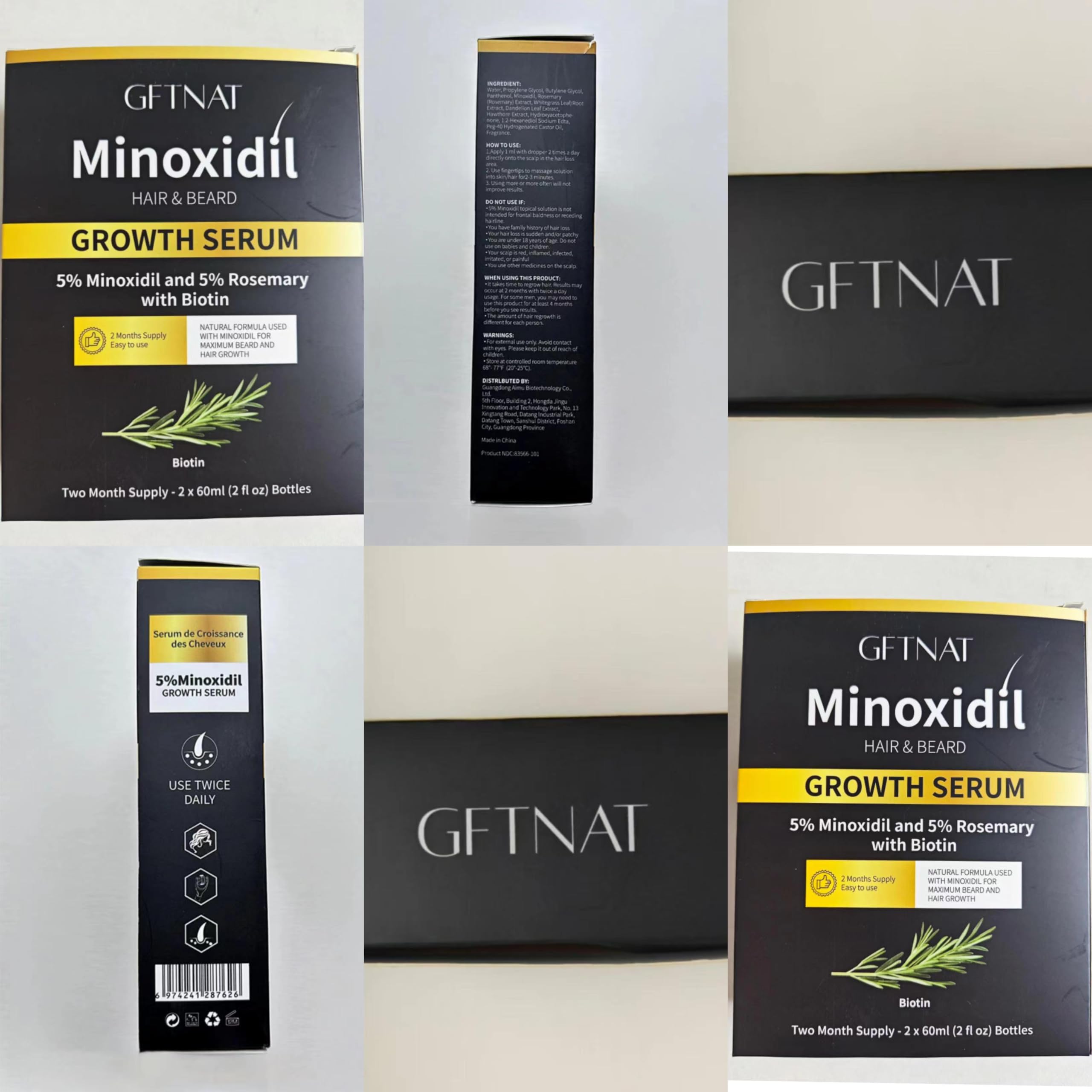 andelusita 5% Minoxidil Hair Growth Serum with Biotin & Rosemary - Extra - andelusita Official Product View 9