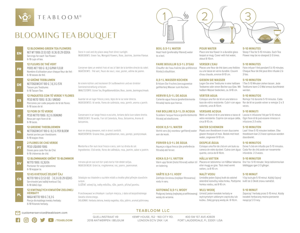 Teabloom Flowering Tea Chest - Teabloom Official Imagery - 8
