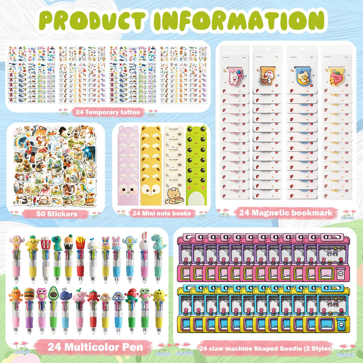 Cute Return Gifts Party Favors Supplies 24 Pack Birthday - Rpefq Official Imagery - 4