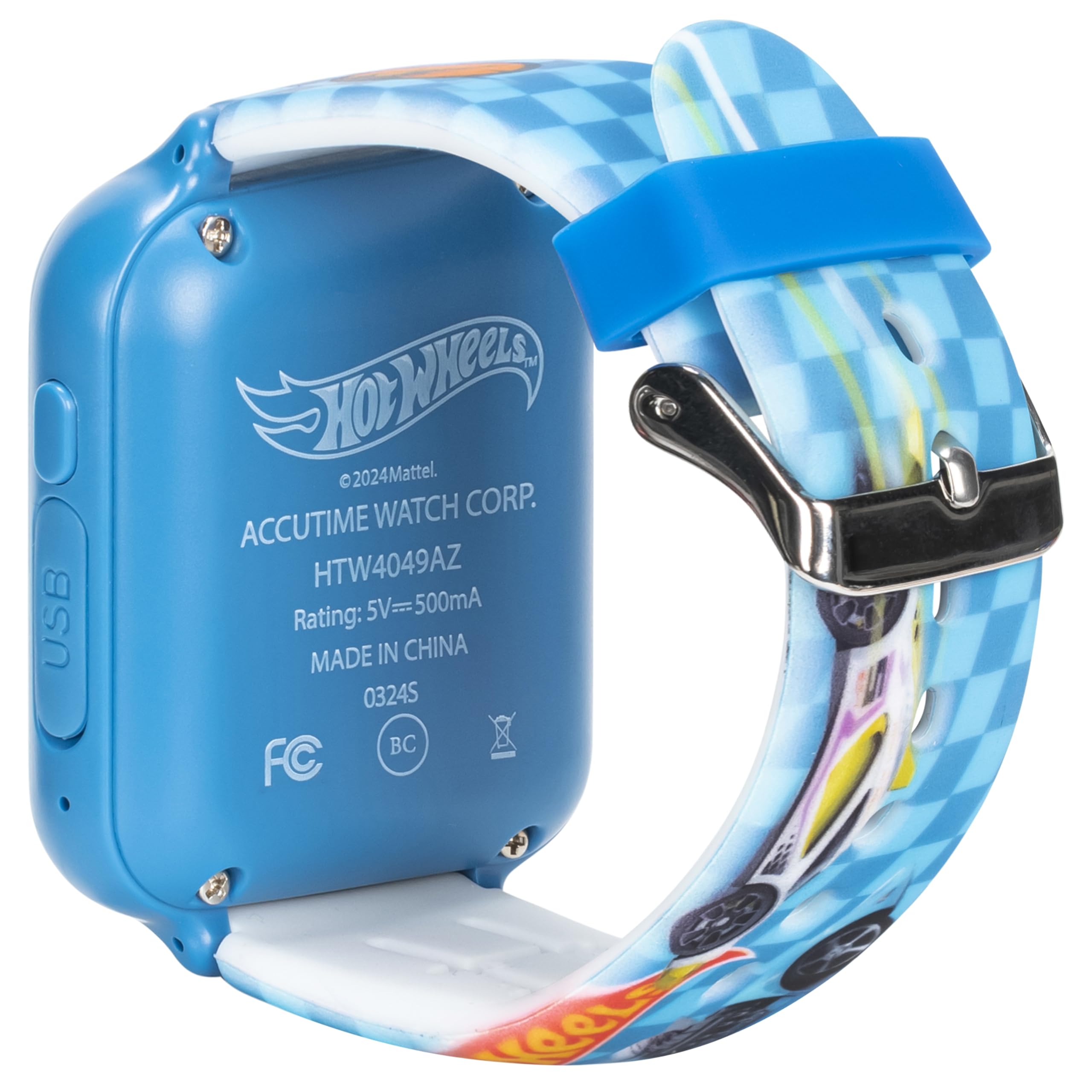 Accutime Hot Wheels Interactive Kids Smartwatch – Touchscreen Wat - Accutime Official Product View 6