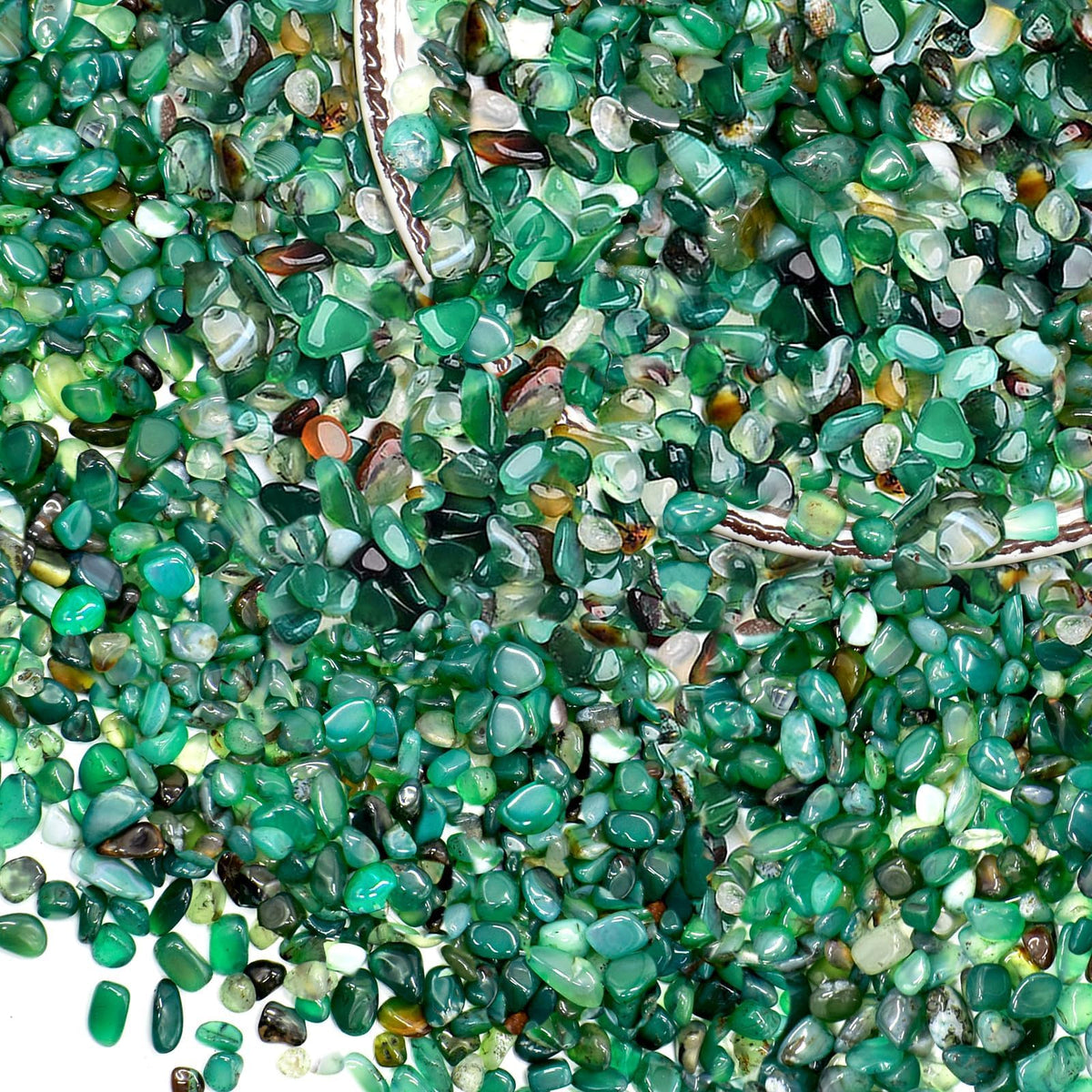 4LB Green Aquarium Gravel 0 35 0 6 Landscaping Pebbles - Halatool Official Imagery - 1