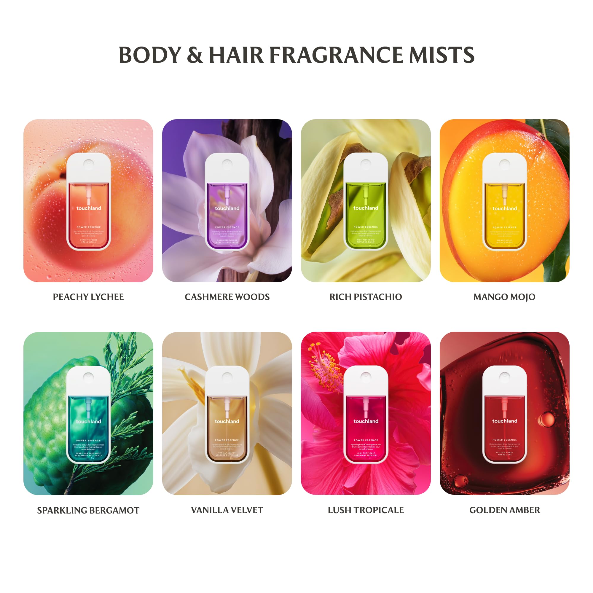 Touchland Body Hair Sparkling Bergamot Hydrating Fragrance - Touchland Official Imagery - 8