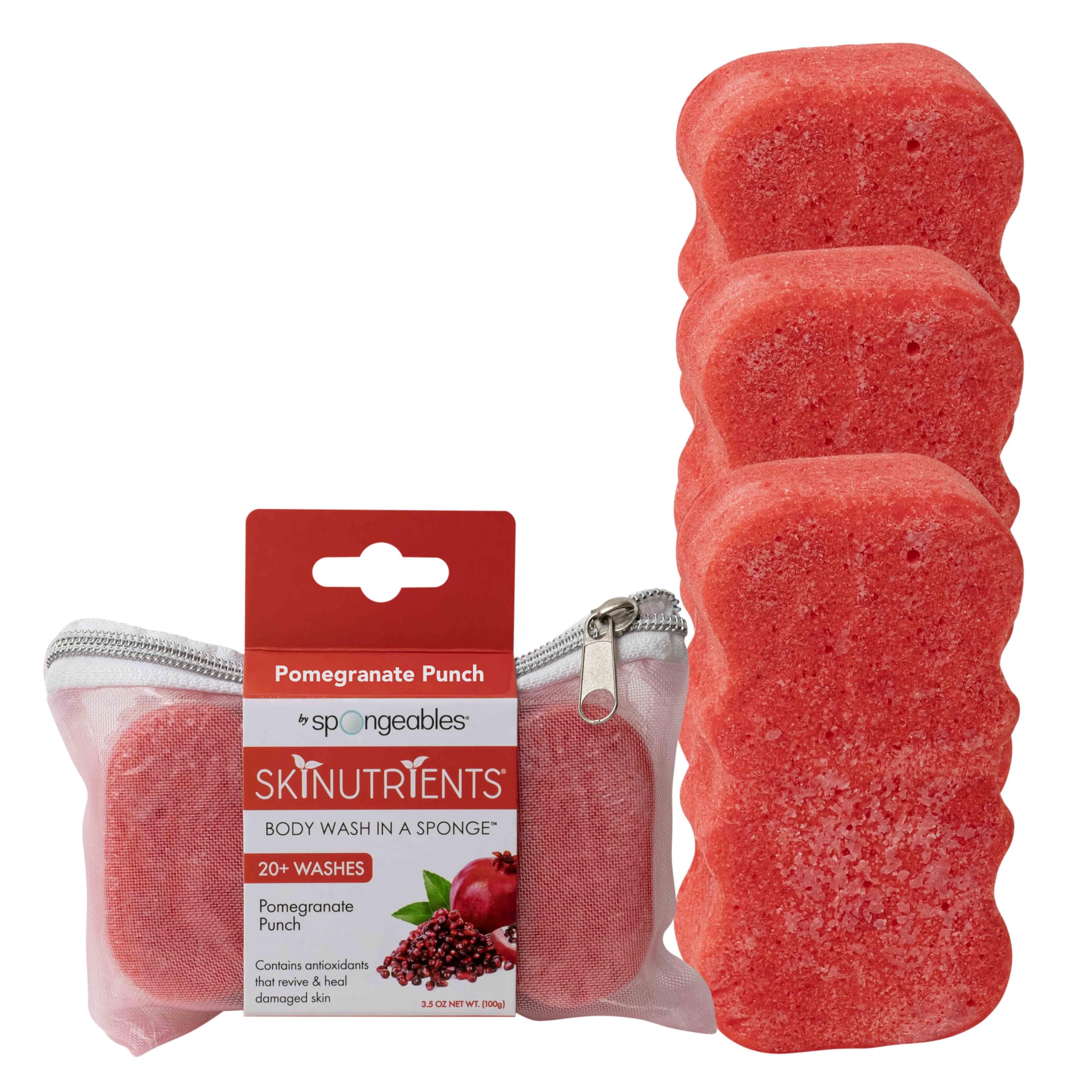Spongeables Skinutrients Anti - Cellulite Body Wash in a Sponge & Spa - Spongeables Official Product View 10