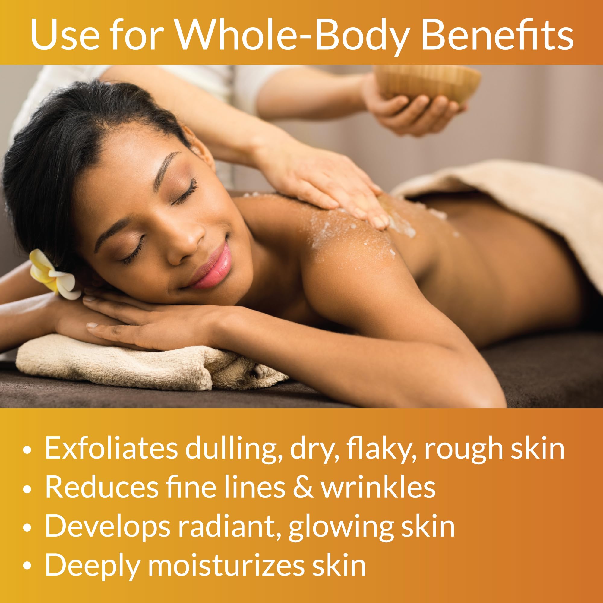 Organic Fiji Whole Body Scrub - Infused with Coconut Oil & Exfoliating - Organic Fiji Official Product View 6