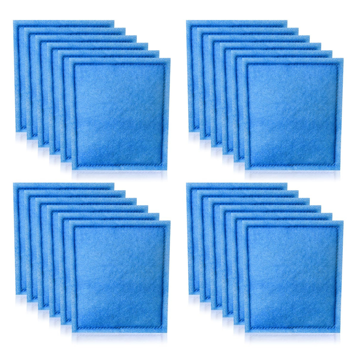 24 Pack Aquarium Filter Cartridges for EZ Change 3 20 60 - Filpowis Official Imagery - 1