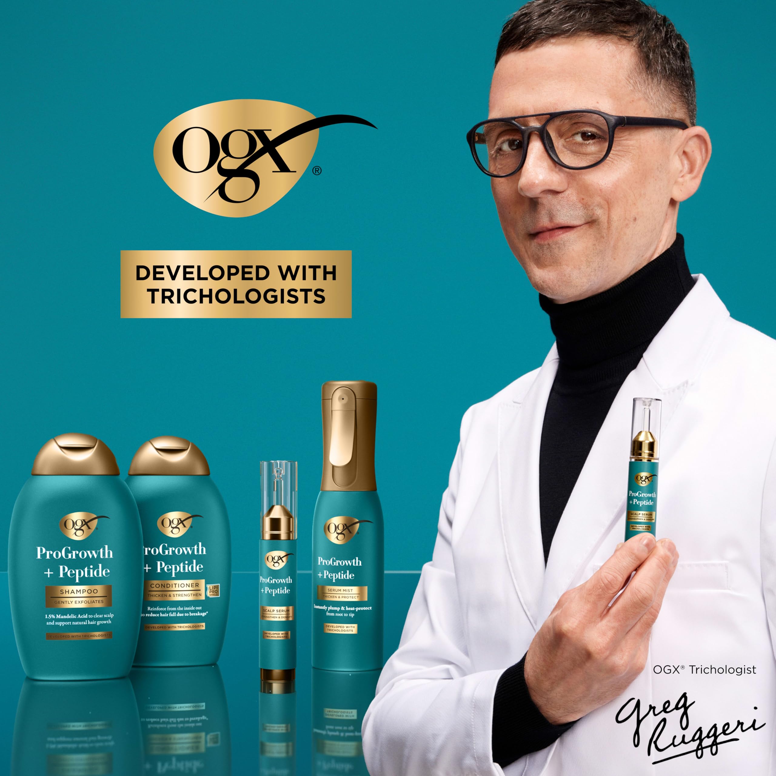 Elefair Tech OGX ProGrowth + Peptide Scalp Serum, 0.33 fl. oz - Elefair Tech Official Product View 9