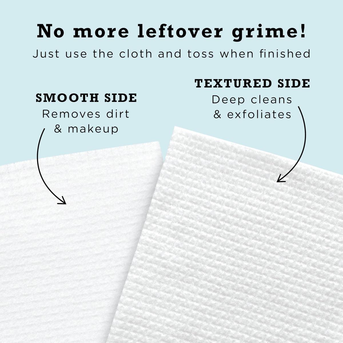 Erase Your Face 50pc Biodegradable Cleansing Face Cloths - ERASE YOUR FACE Official Imagery - 3