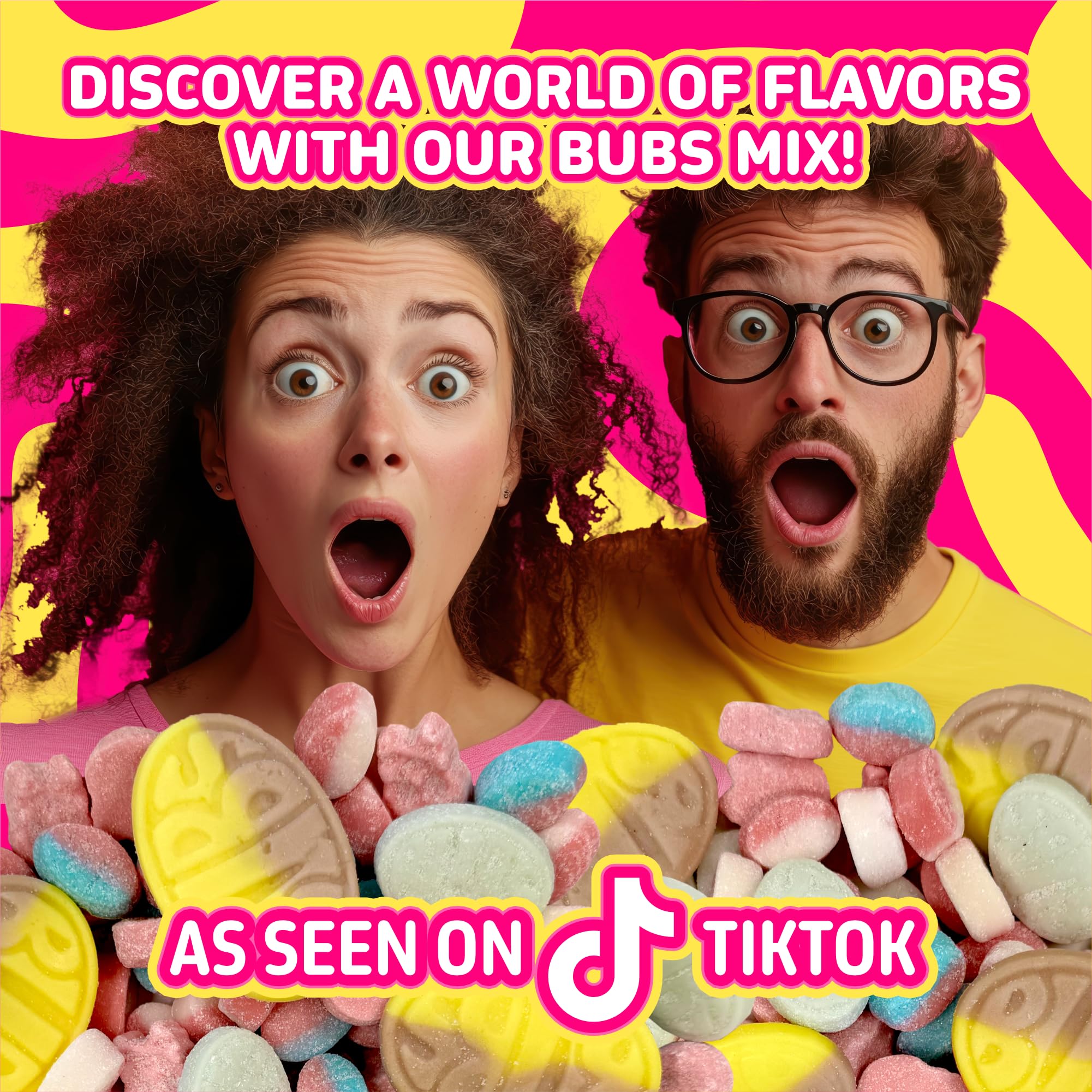 Scandylicious Bubs Swedish Candy Mix | Viral TikTok Sour & Sweet Vegan - View 10