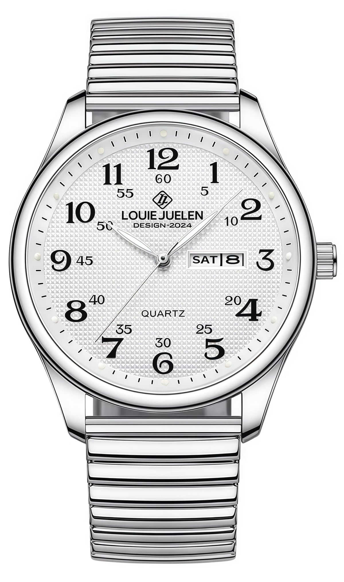 Gosasa Easy to Read Quartz Watch for Seniors Large Numerals - Gosasa Official Imagery - 1