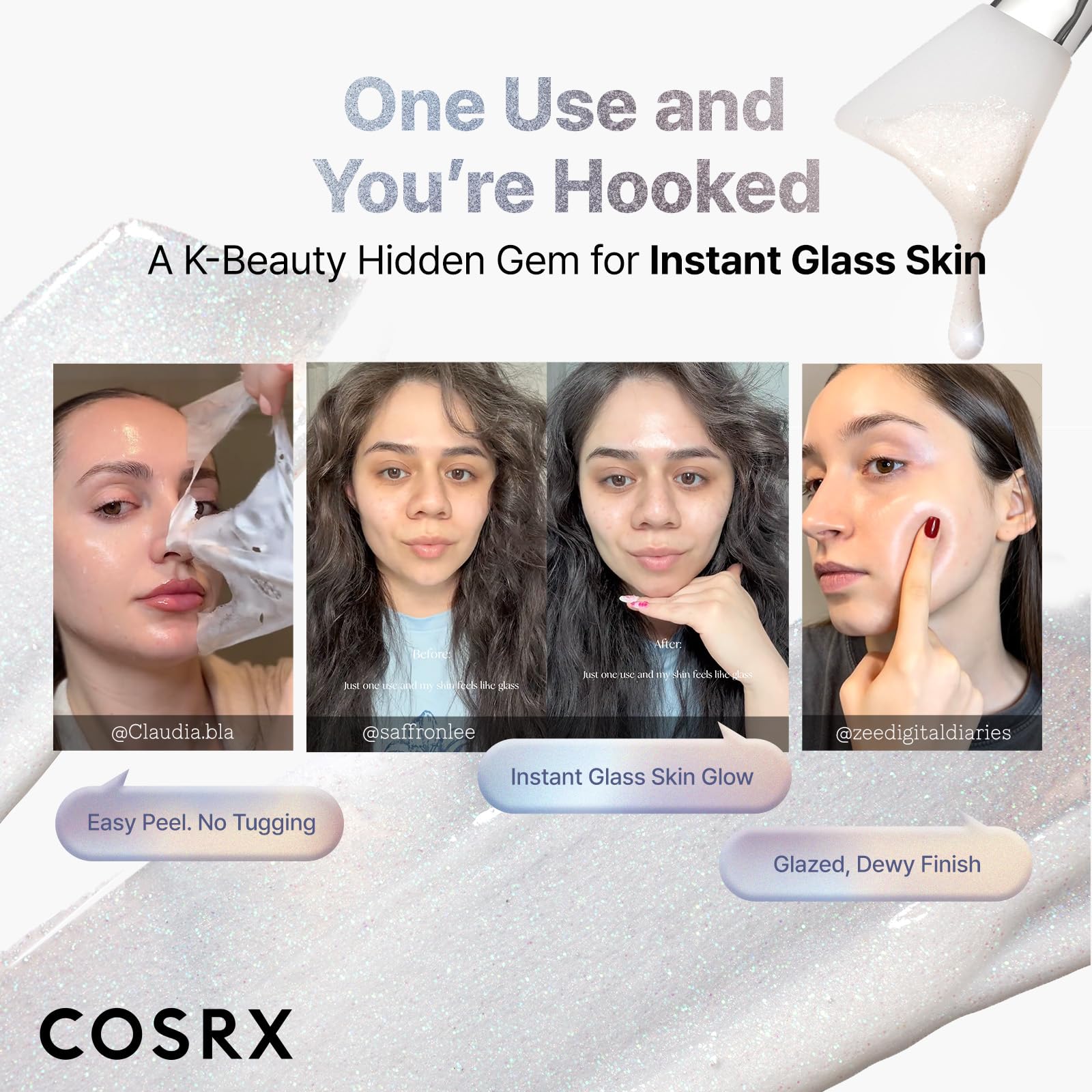 COSRX PDRN Exosome Overnight Face Mask, Korean Glass Skin Glow, 1.69 fl oz - COSRX Official Product View 3