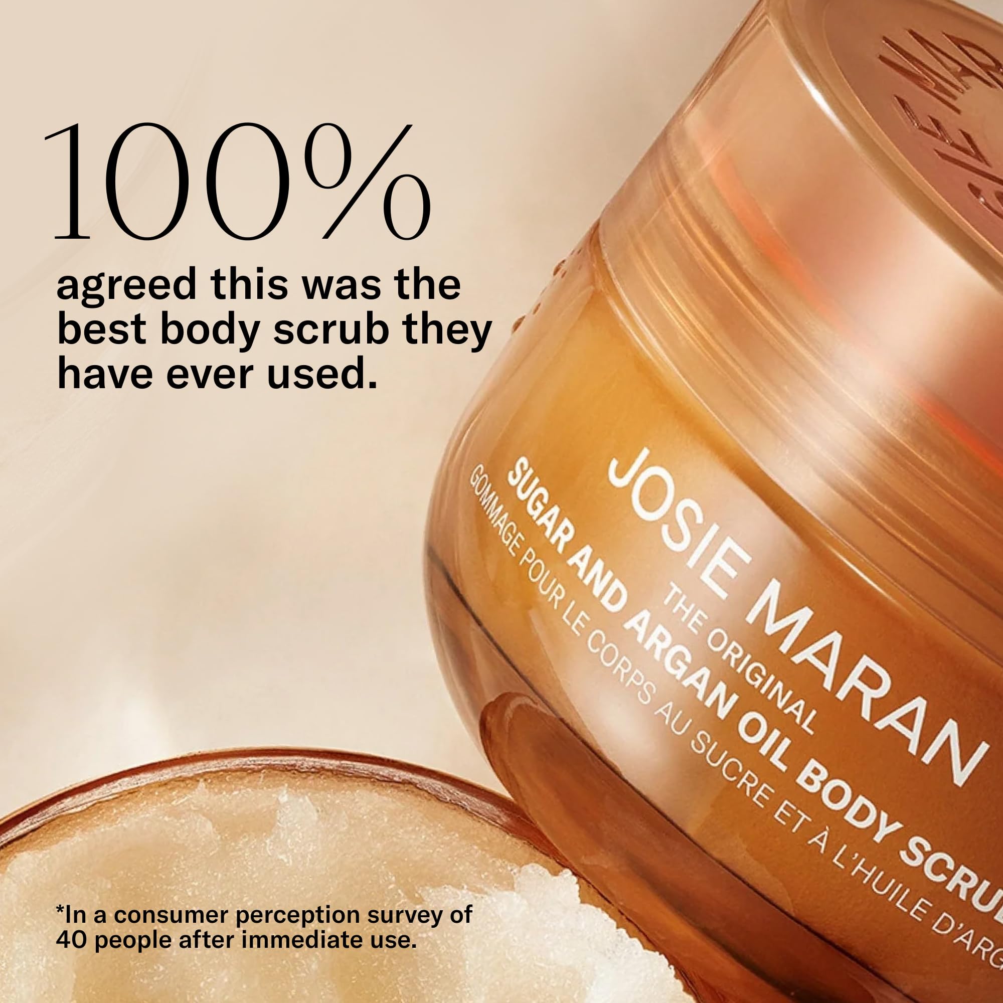 Josie Maran Always Nude Sugar & Argan Oil Body Scrub, 6 wt oz - Josie Maran Official Product View 6