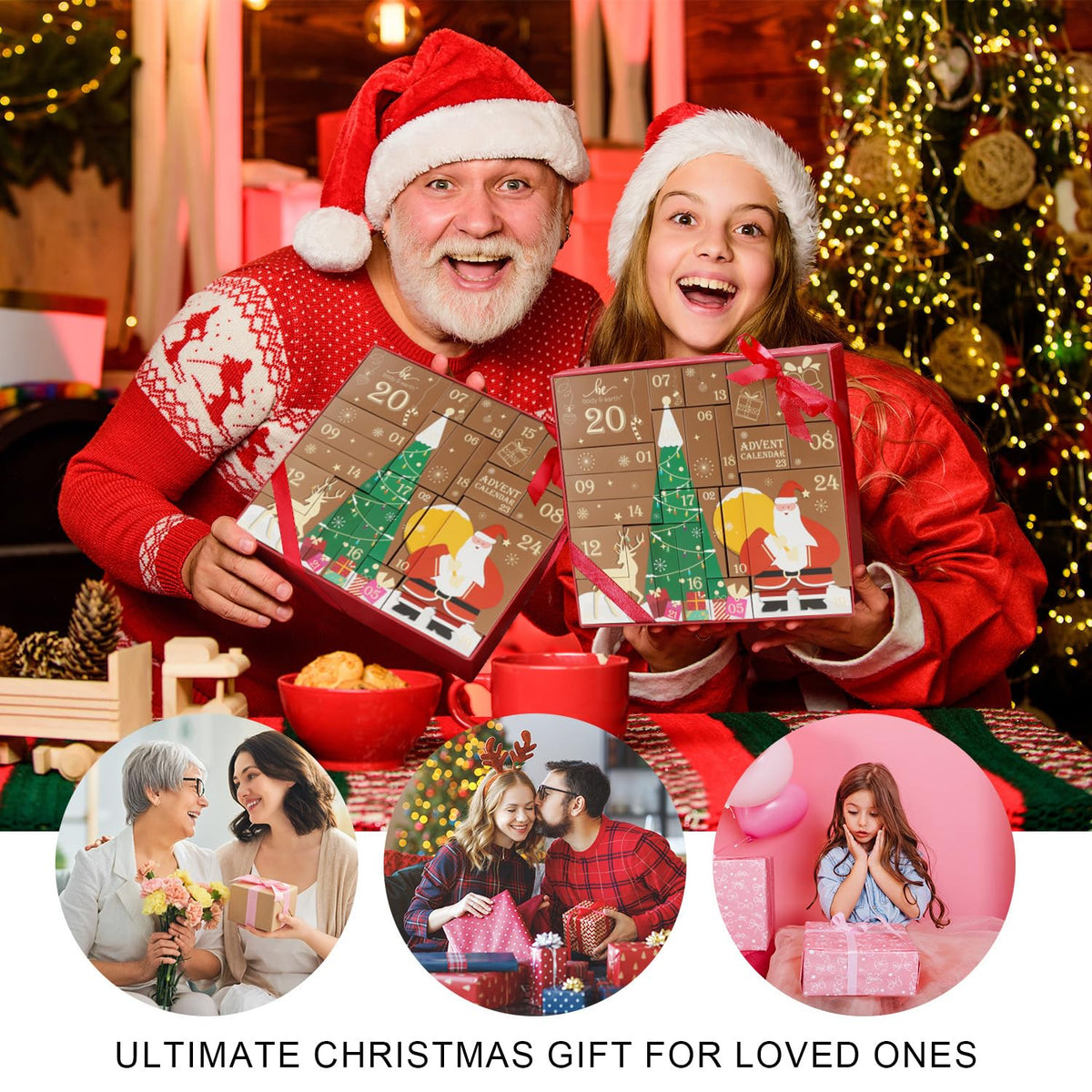 Advent Calendar 2026 BODY EARTH Gifts for Women Christmas 24 - BODY & EARTH Official Imagery - 7