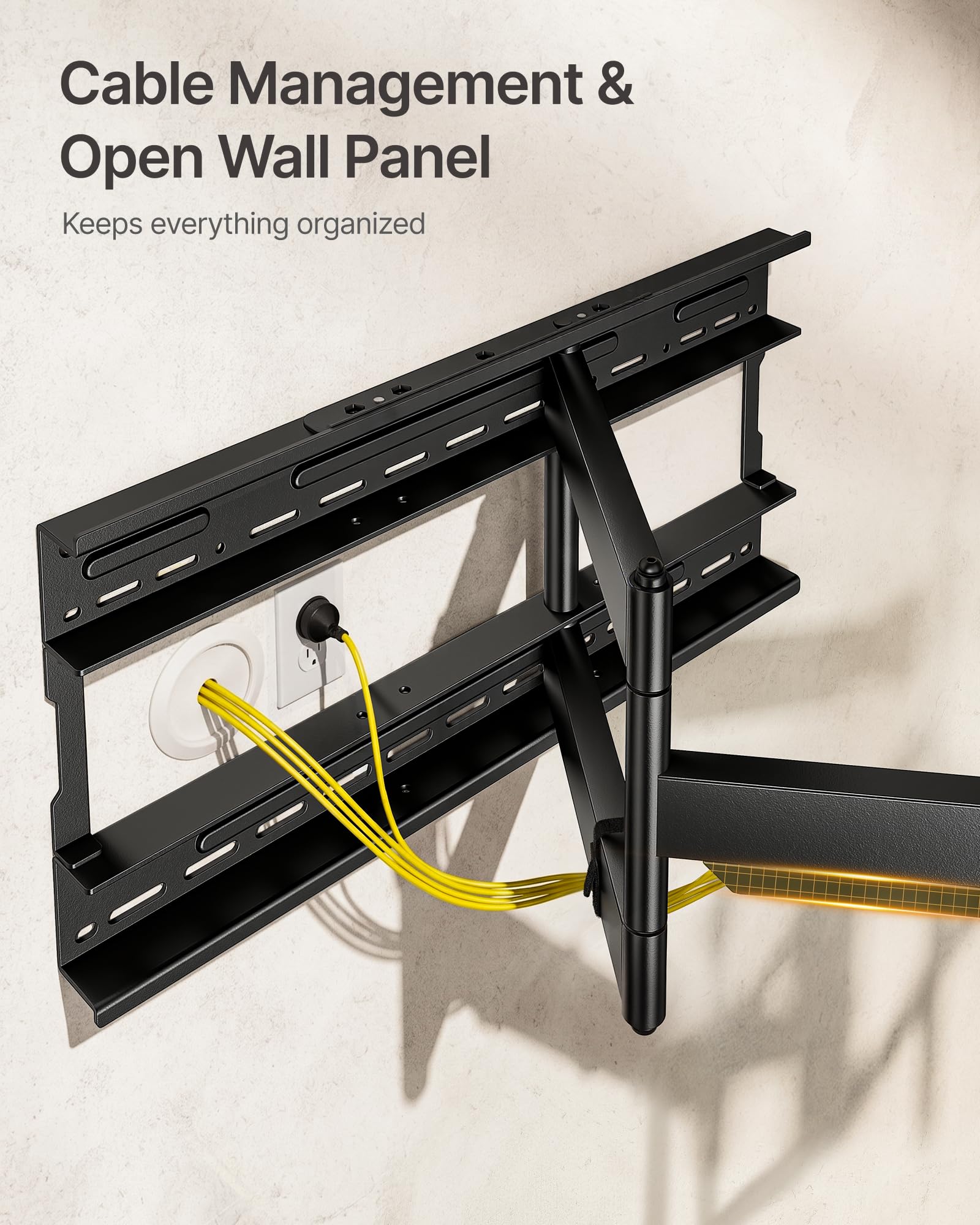 monTEK Heavy Duty TV Wall Mount for 50–100 inch XL TVs up to 176 - monTEK Official Product View 8