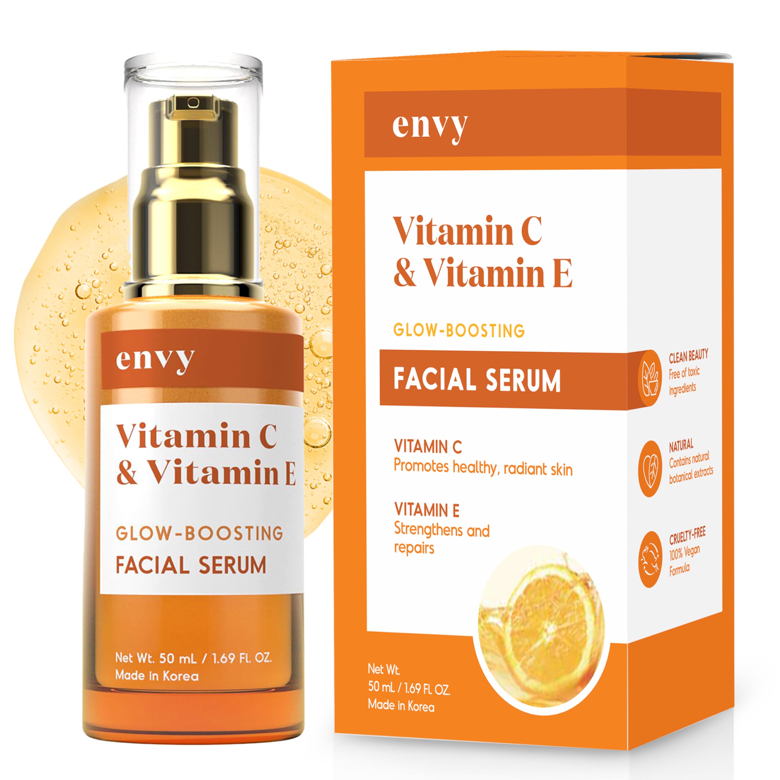 Vitamin C Radiant Face Serum - Envy
