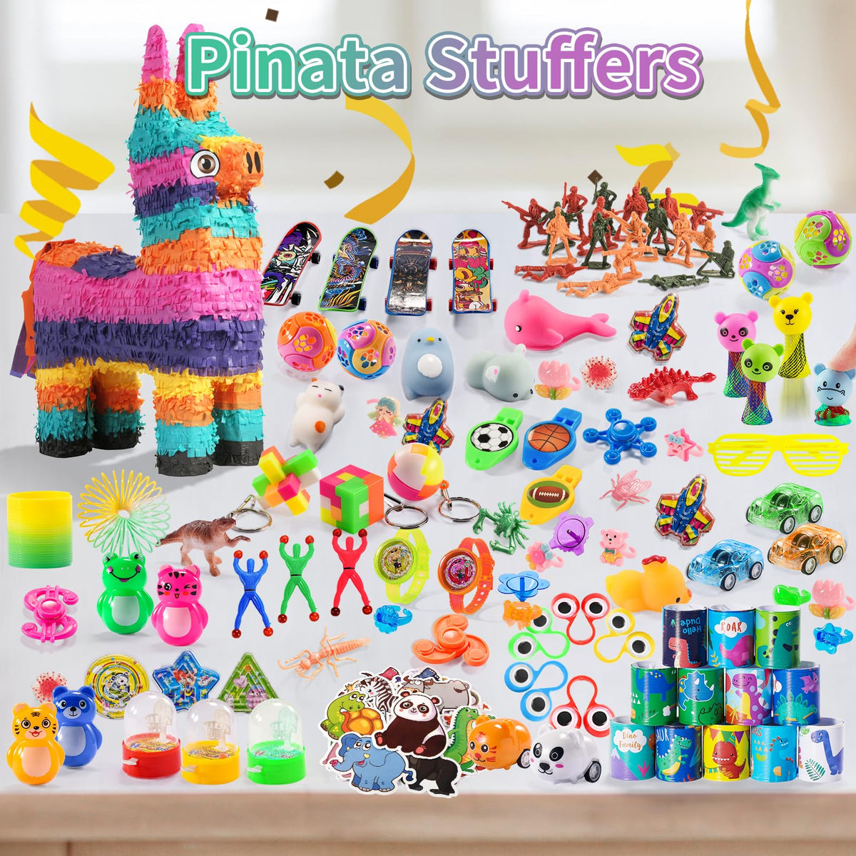 300 PCS Party Favor for Kids Goodie Bags Stuffers Treasure - Yutin Official Imagery - 4