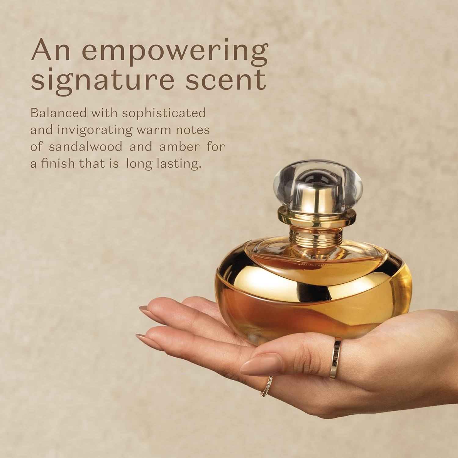 O BOTICARIO Lily Eau de Parfum bottle for women, 2.5 ounces, showcasing elegant glass and floral design.