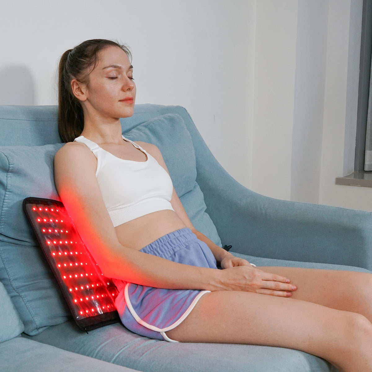 660nm LED Red Light Therapy for Body and 850nm Near Infrared - LOVTRAVEL Official Imagery - 6