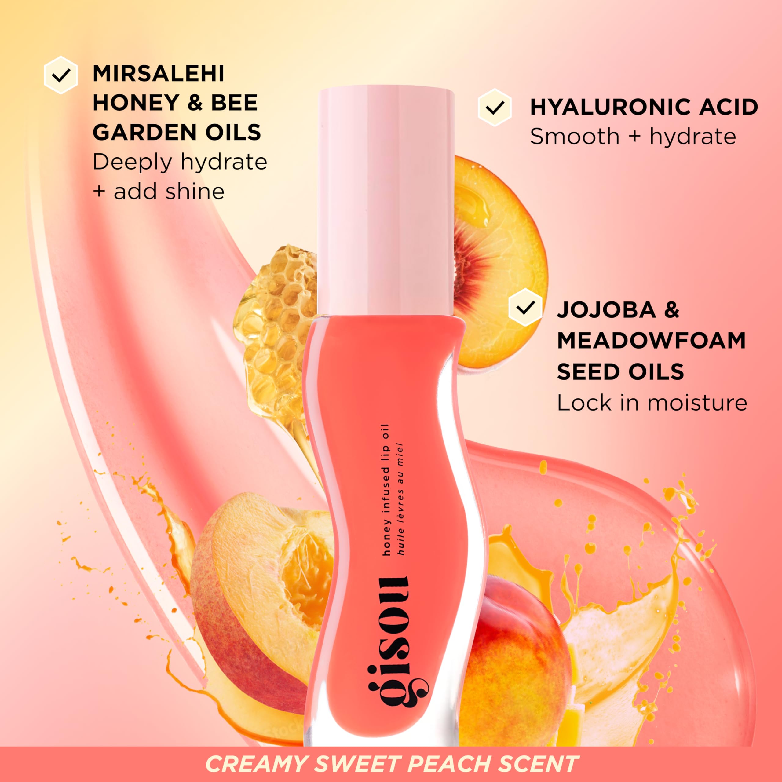 Gisou Honey Infused Lip Oil - Gisou Official Imagery - 6