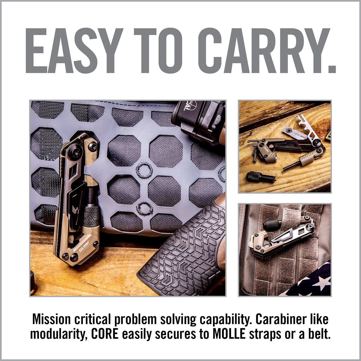 Real Avid Gun Multi Tool CORE Tactical Rifle Tool EDC Tools - Real Avid Official Imagery - 5