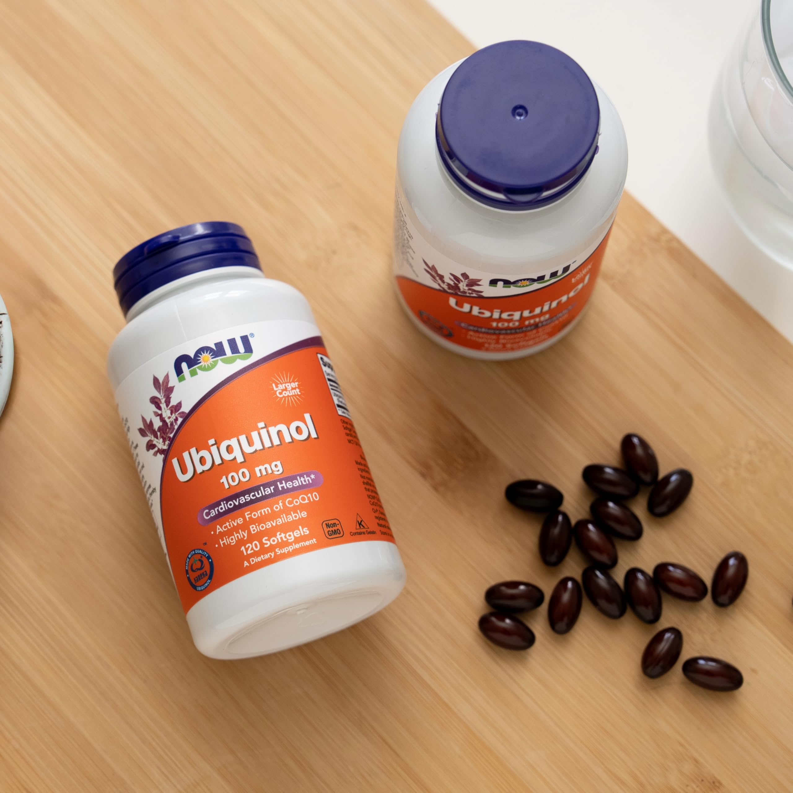 NOW Supplements, Ubiquinol 100 mg, High Bioavailability  , 120 So - NOW Official Product View 7