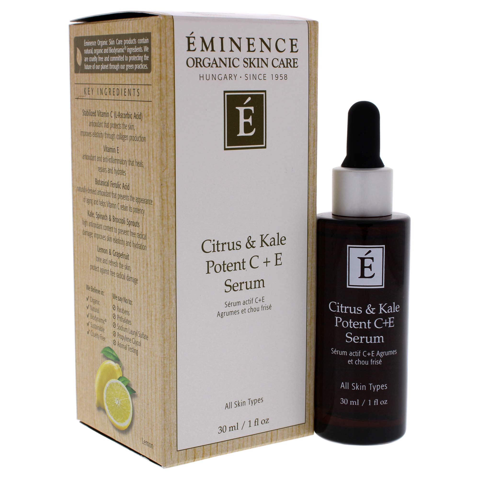 Citrus and Kale Potent C Plus E Serum by Eminence for Unisex - Serum - Eminence Official Product View 4