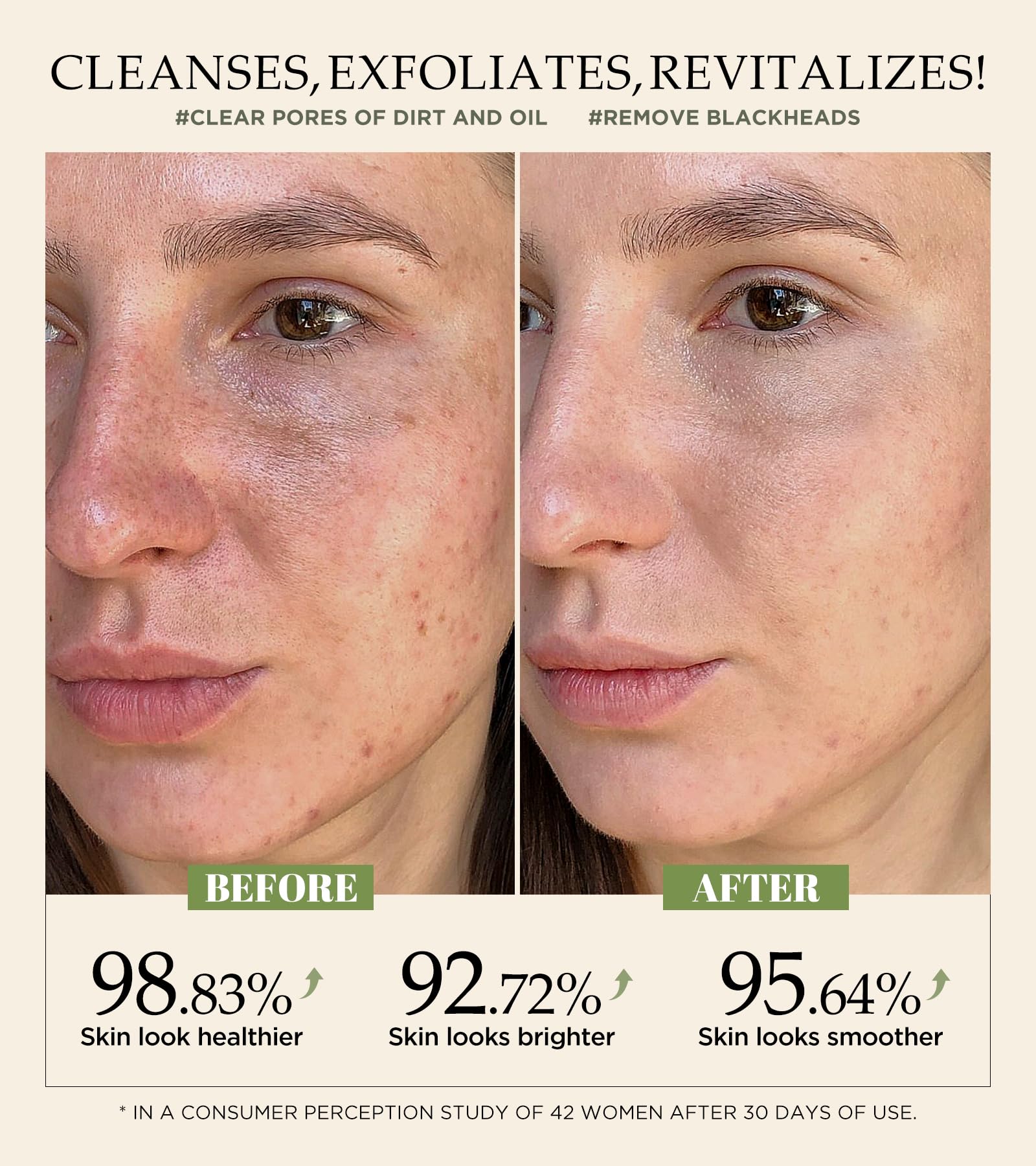 Srripo Revitalizing Exfoliation Face Scrub with Vitamin C and Turmeric – Gentle - Srripo Official Product View 3