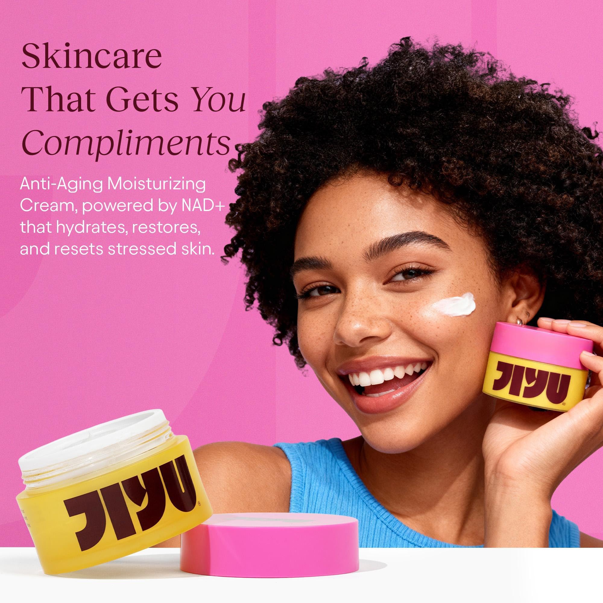 JIYU NAD+ Hydrating Face Moisturizer – Korean Anti-Aging Cream... - JIYU Official Product View 3