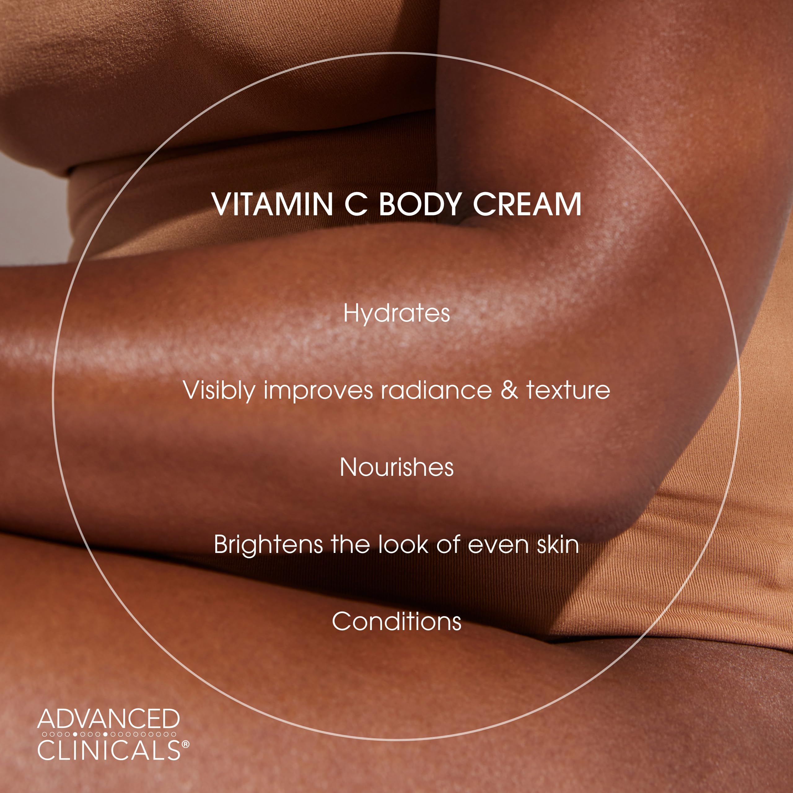 Advanced Clinicals Vitamin C Cream Visibly Brightening Body Lotion | Vitamin C Moisturizer Skin Care Body Cream For Women & Men Helps Visibly Improve Look Of Dark Spots & Uneven Skin Tone, 16 Ounce - Advanced Clinicals Official Product View 7
