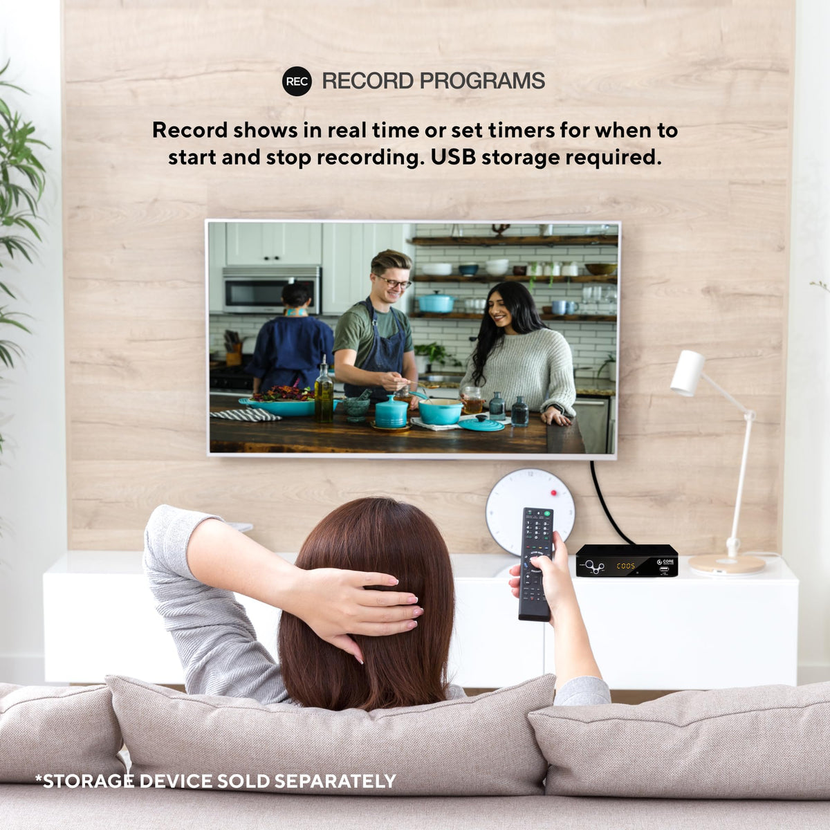 DP CTCB105 Over The Air Digital TV Converter DVR Box - DP Official Imagery - 6