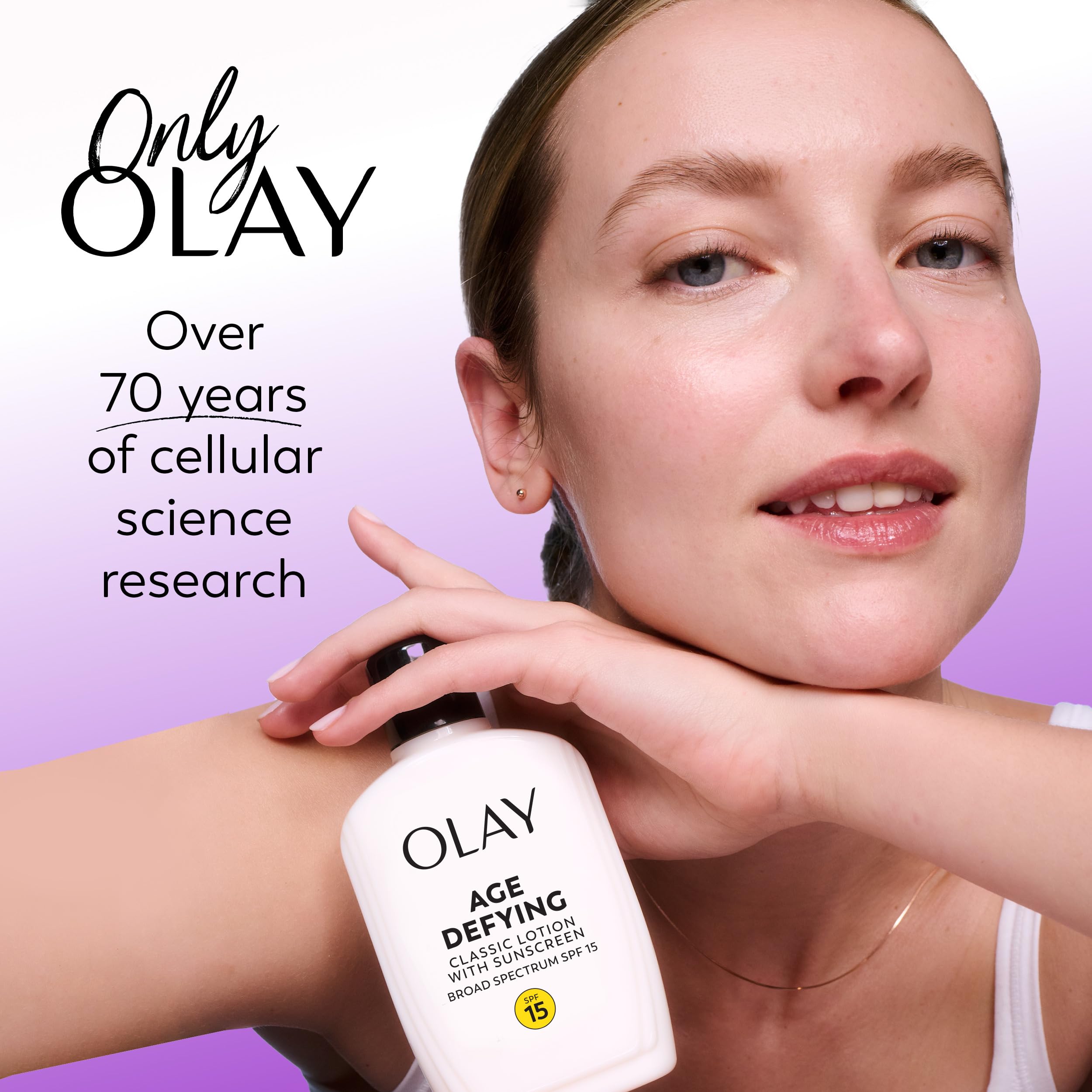 Face Moisturizer by Olay, Age Defying Classic Daily Renewal - Olay