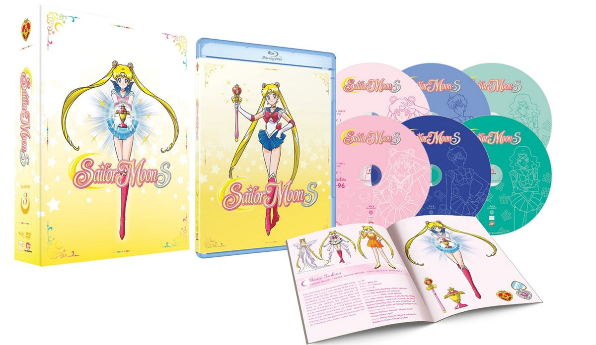 Sailor Moon S Season 3 Part 1 Limited Edition - Various     
       			(Actor) 
       	          Rated:      NR           Format: Blu-ray Official Imagery - 3