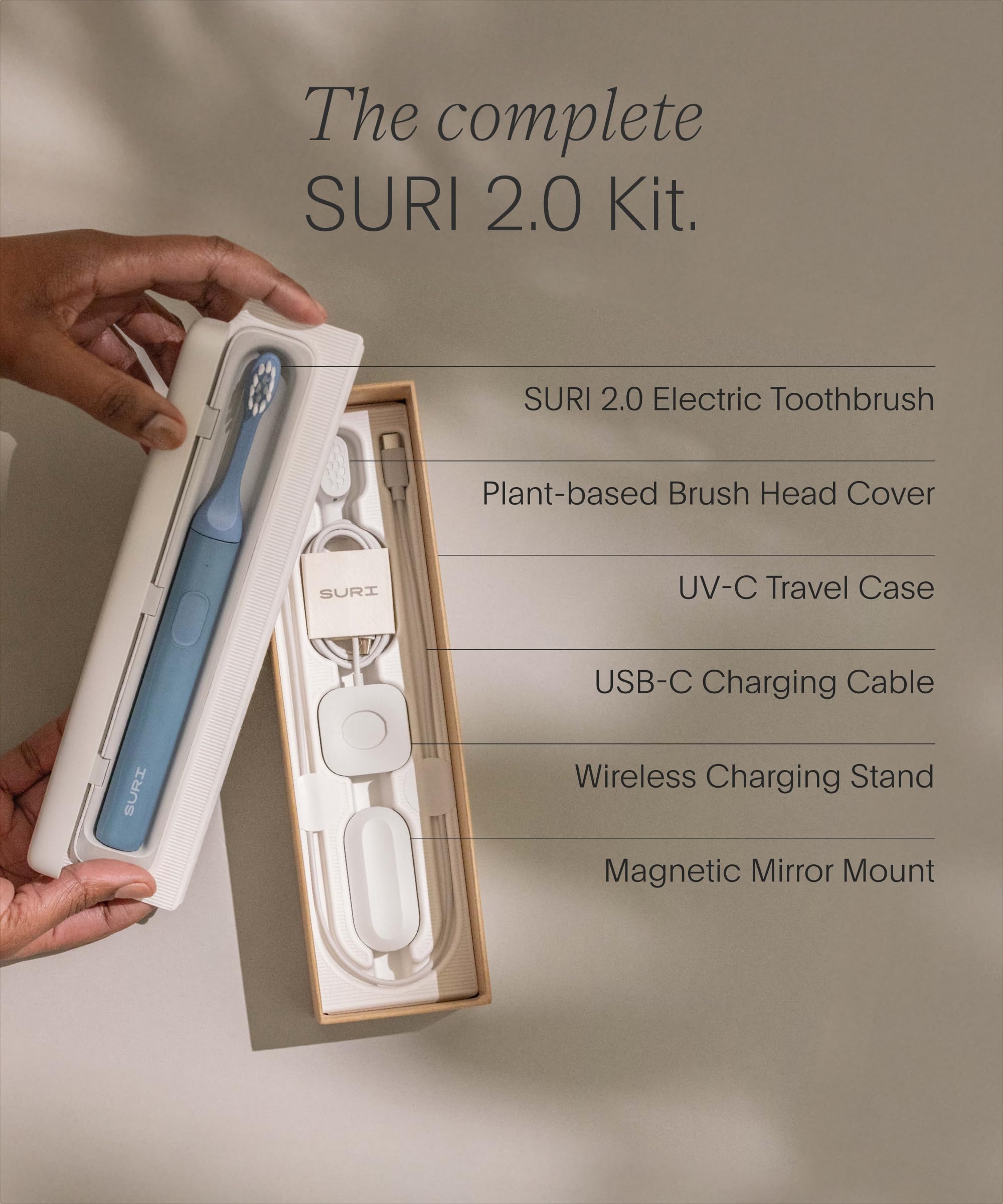 SURI Pro Sonic Electric Toothbrush - SURI Official Imagery - 6