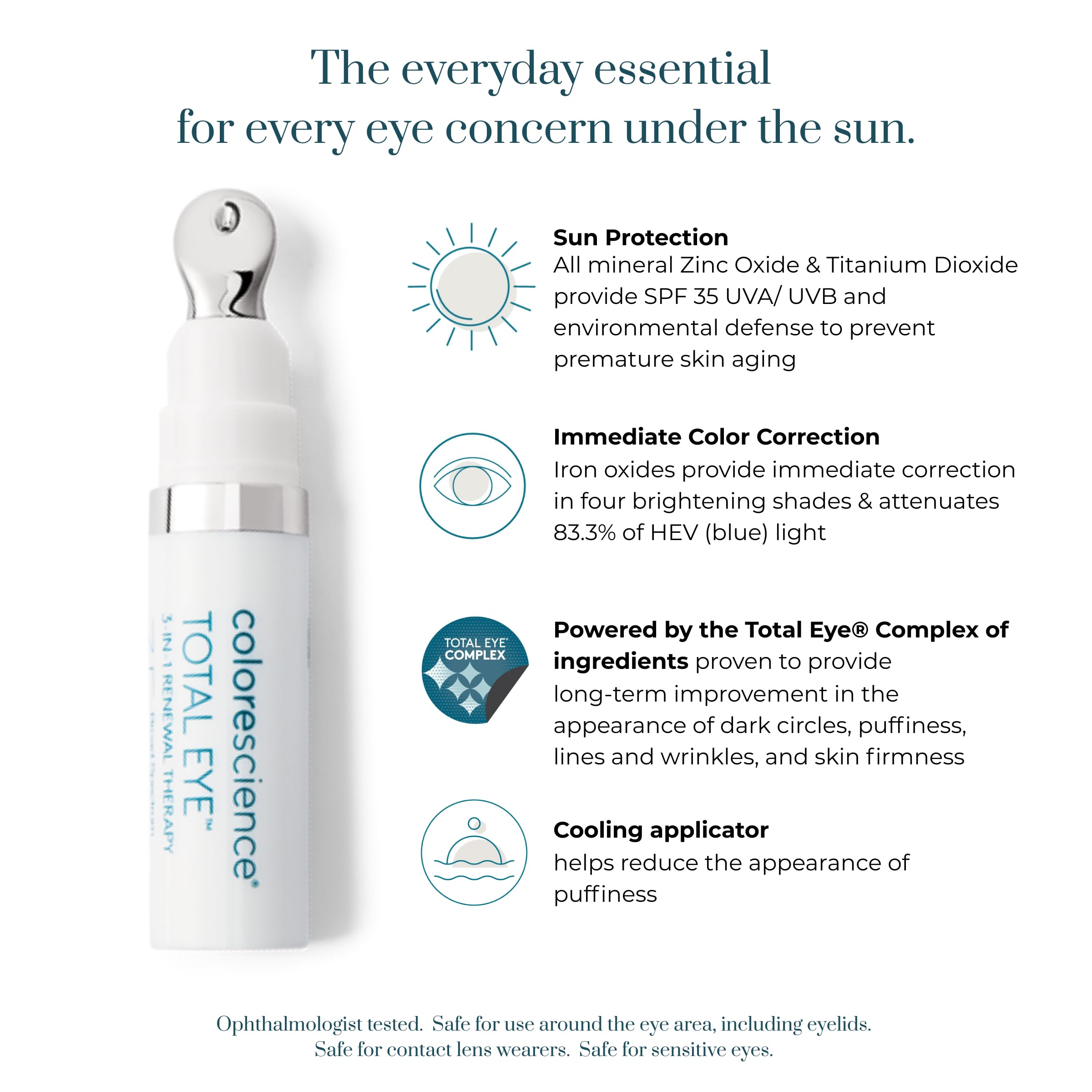 Colorescience Total Eye 3 in 1 Renewal Therapy SPF 35 - Premium Selection Official Imagery - 3