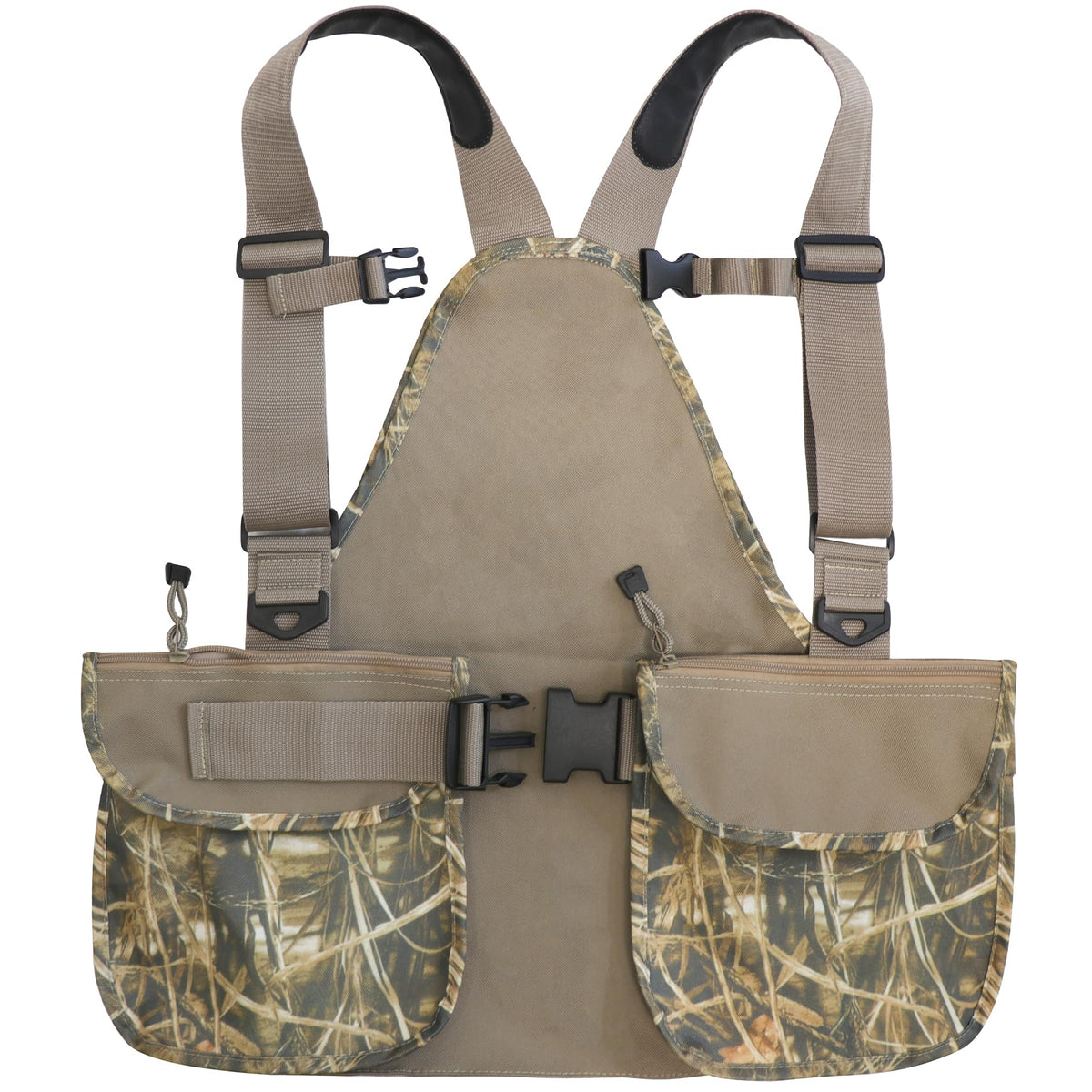 Upland Bird Hunting Vest with Game Pouch Tactical Vest - HUNTPAL Official Imagery - 2