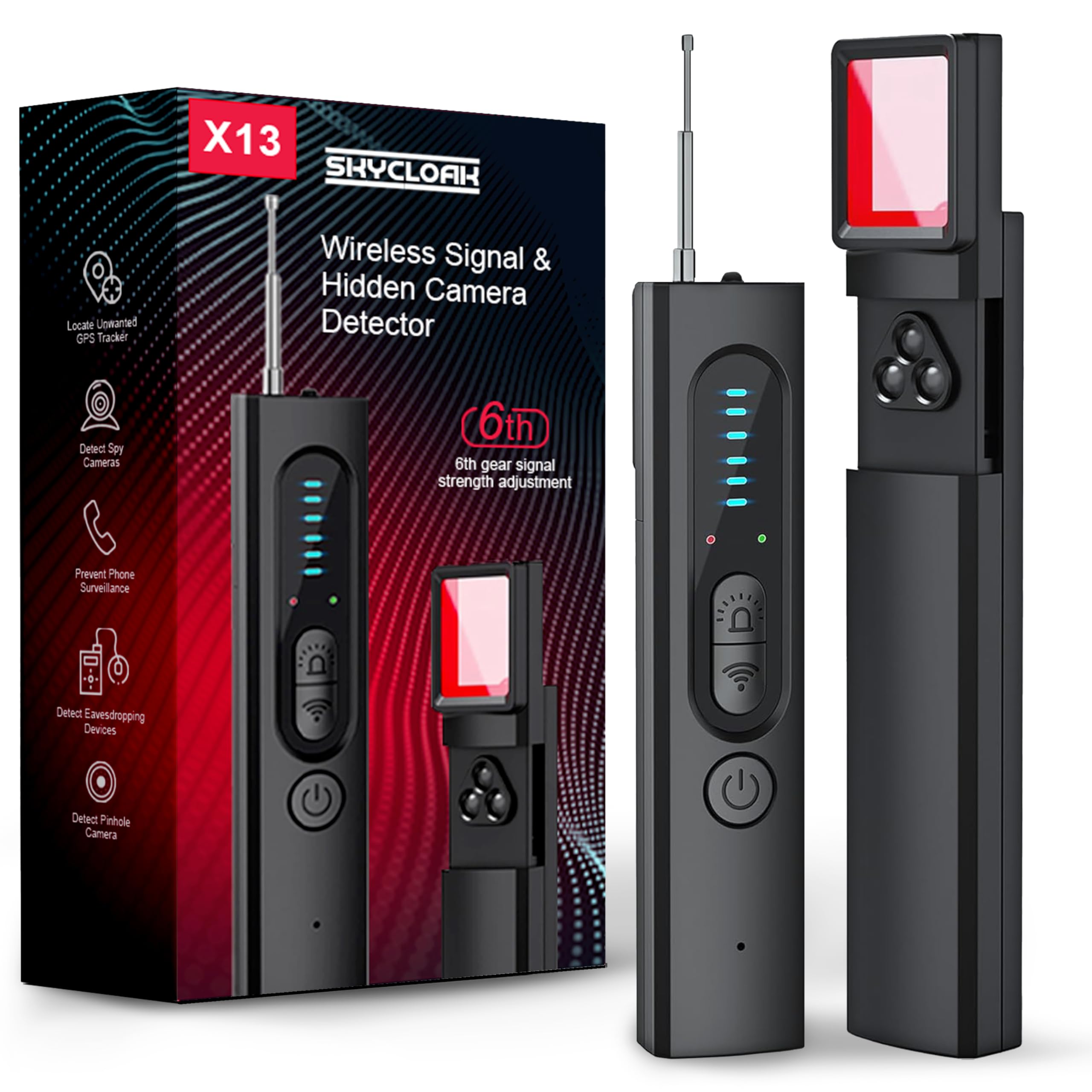 Hidden Camera Detectors – 2026 Portable Hidden Camera Detector & - Product Imagery