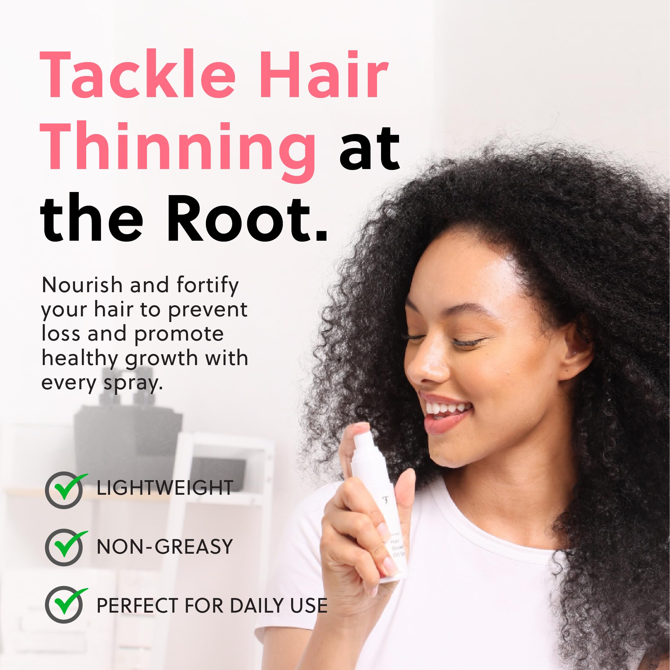 ForChics Hair Growth Spray - Hormone Free Safe Hair Regrowth - Forchics Official Product View 6