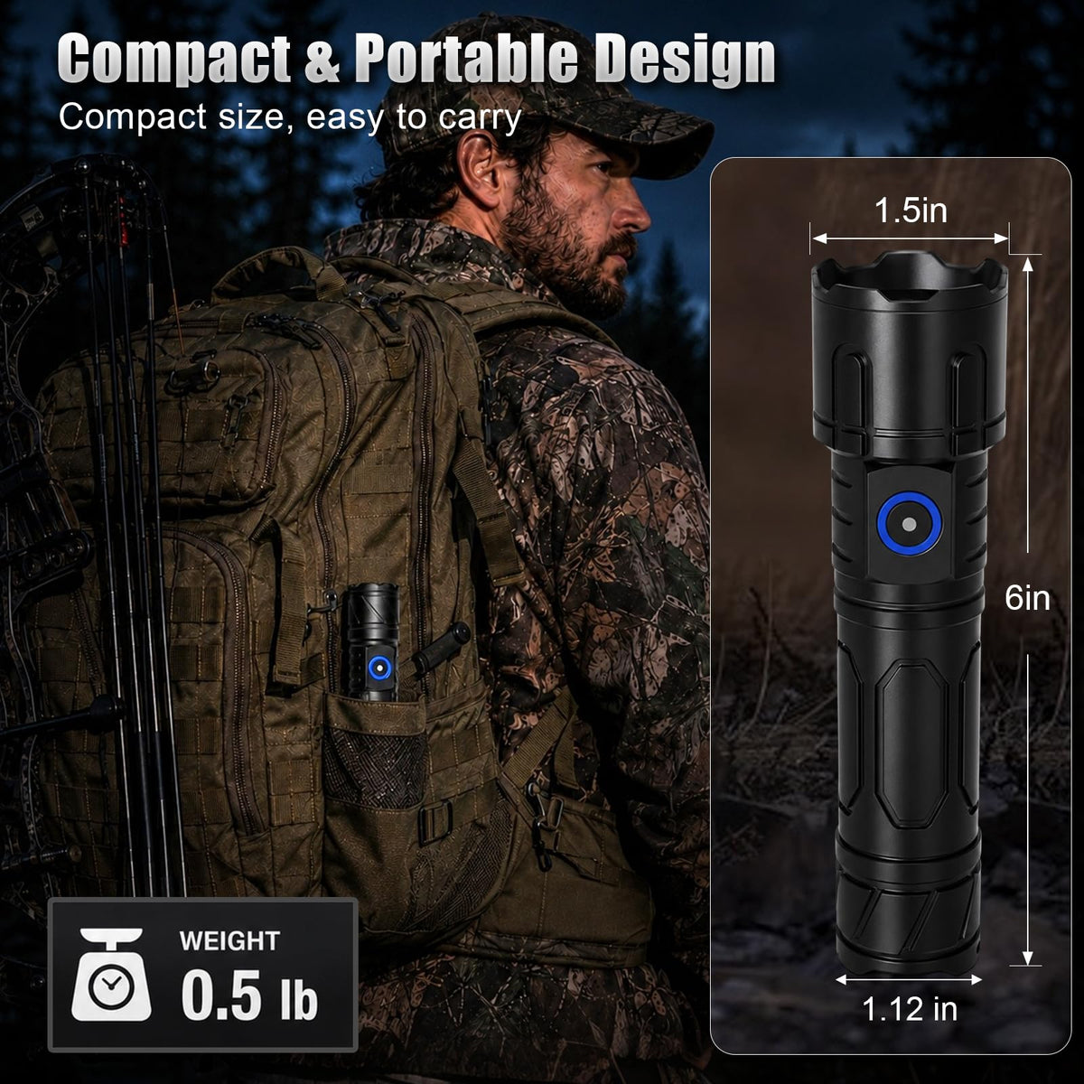 KJX Blood Tracking Light for Hunting Blood Tracker - KJX Official Imagery - 7