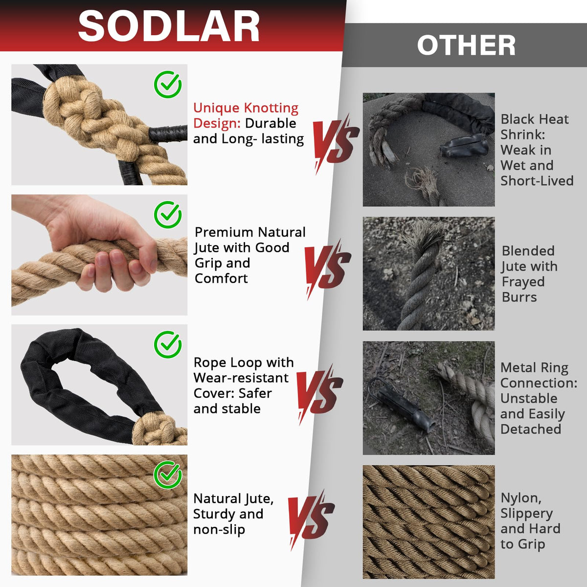 Climbing Rope Gym Workout - Sodlar Official Imagery - 3