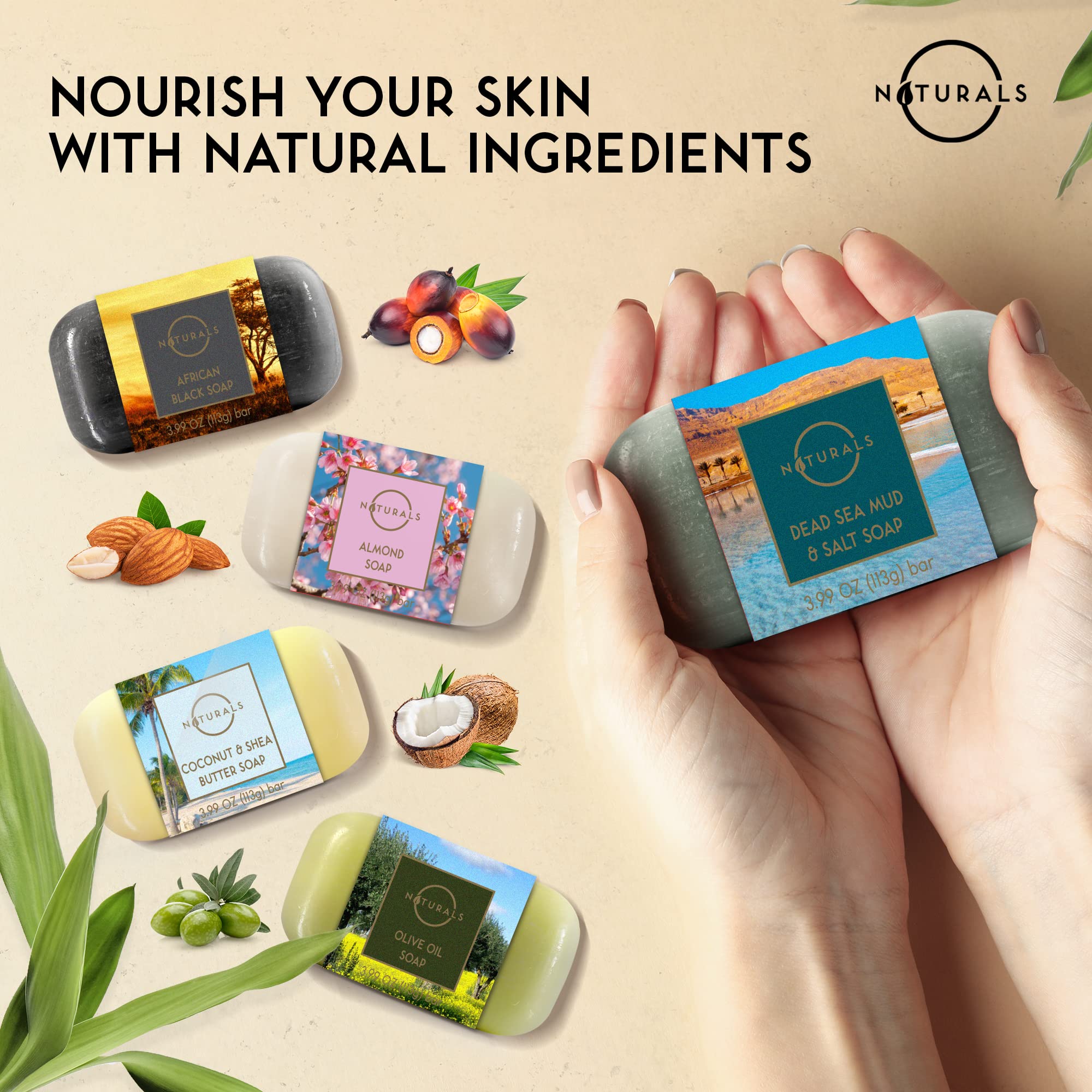 O NATURALS Natural Variety Soap Bar - Gifts - O NATURALS Official Product View 5