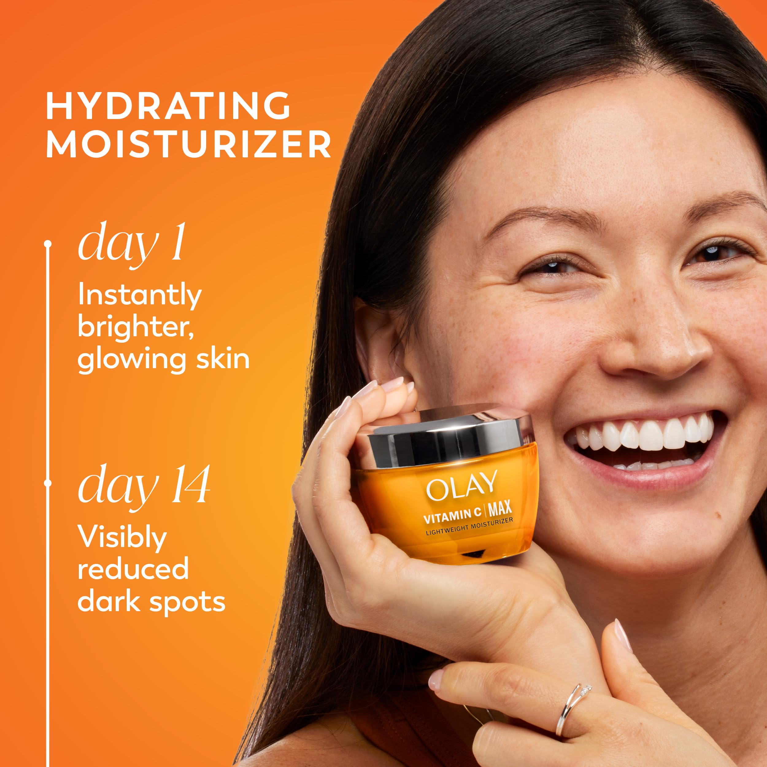 Olay, Vitamin C MAX Face Moisturizer, Brightening Cream for - Olay